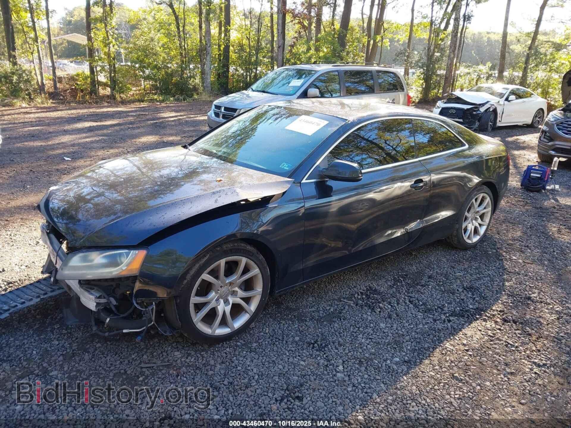 2012 AUDI A5 - VIN: WAULFAFR3CA004160 - Photo 2
