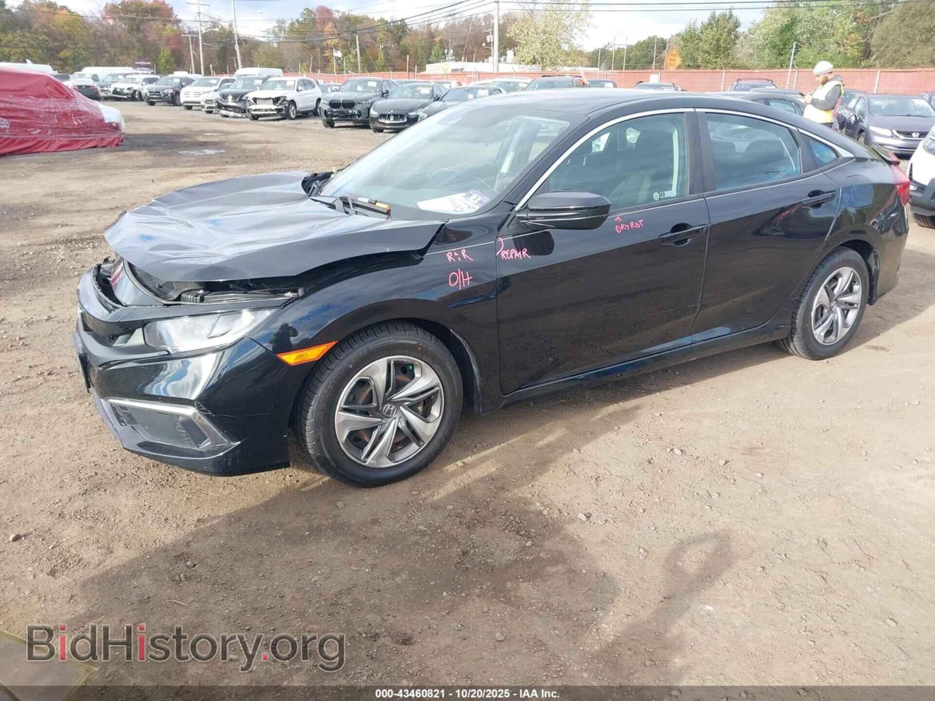 2019 HONDA CIVIC - VIN: 2HGFC2F68KH511559 - Фото 2