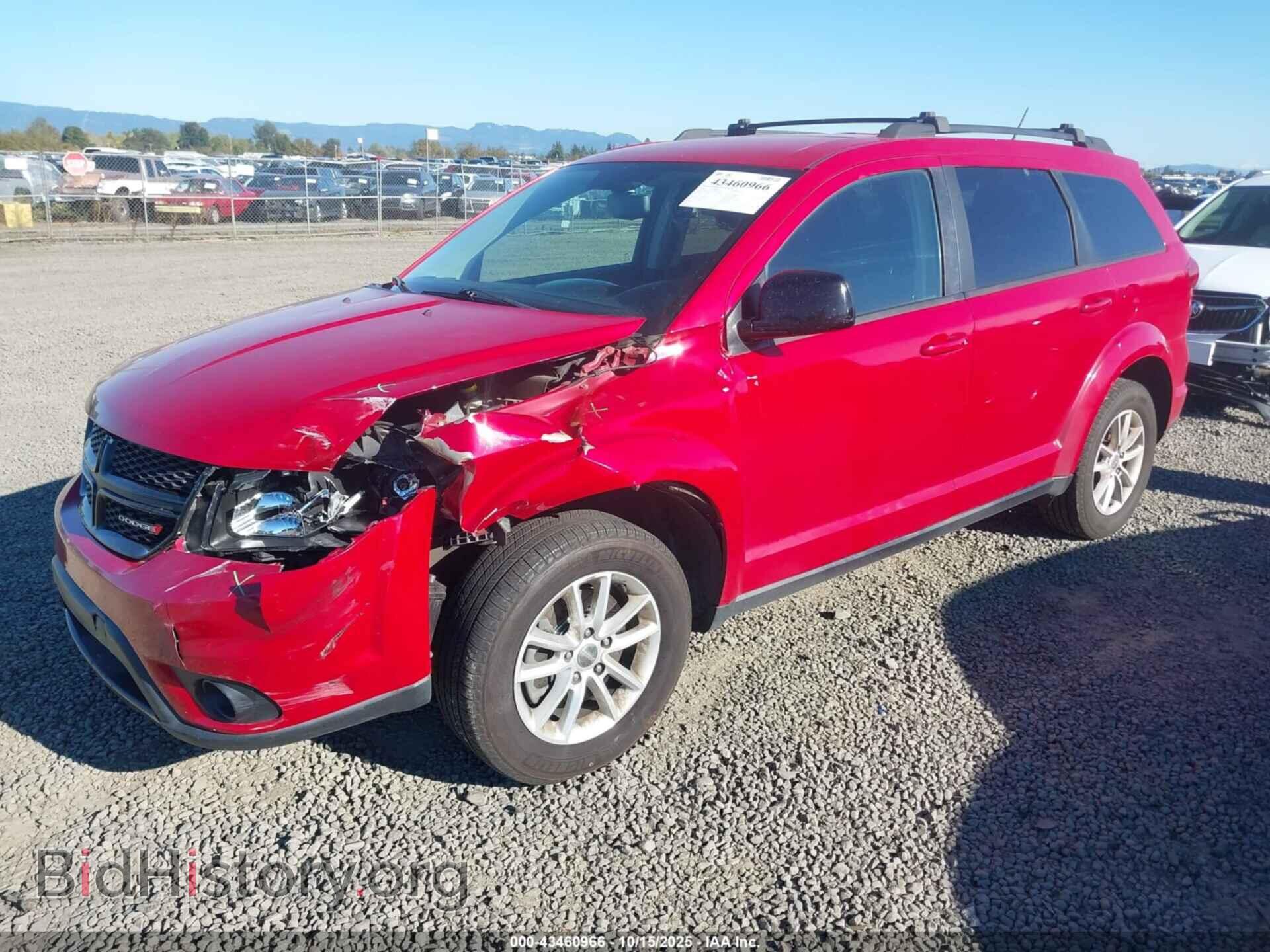 2016 DODGE JOURNEY - VIN: 3C4PDCCG5GT249372 - Фото 2