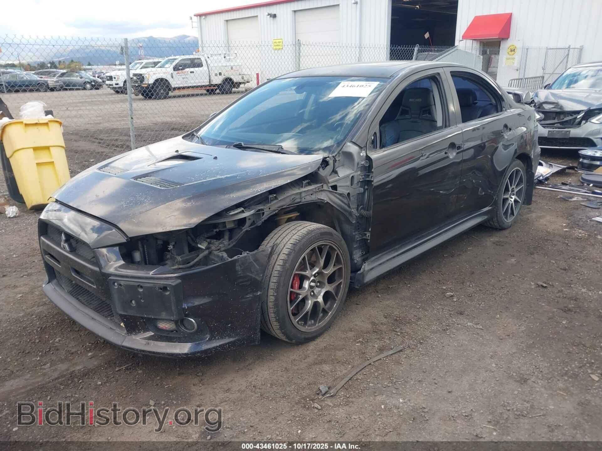 2010 MITSUBISHI LANCER EVOLUTION - VIN: JA32W5FV0AU026078 - Фото 2