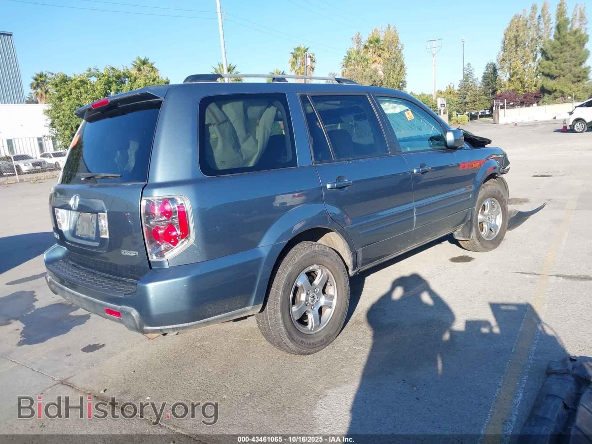 2006 HONDA PILOT - VIN: 2HKYF18416H544775 - Фото 4