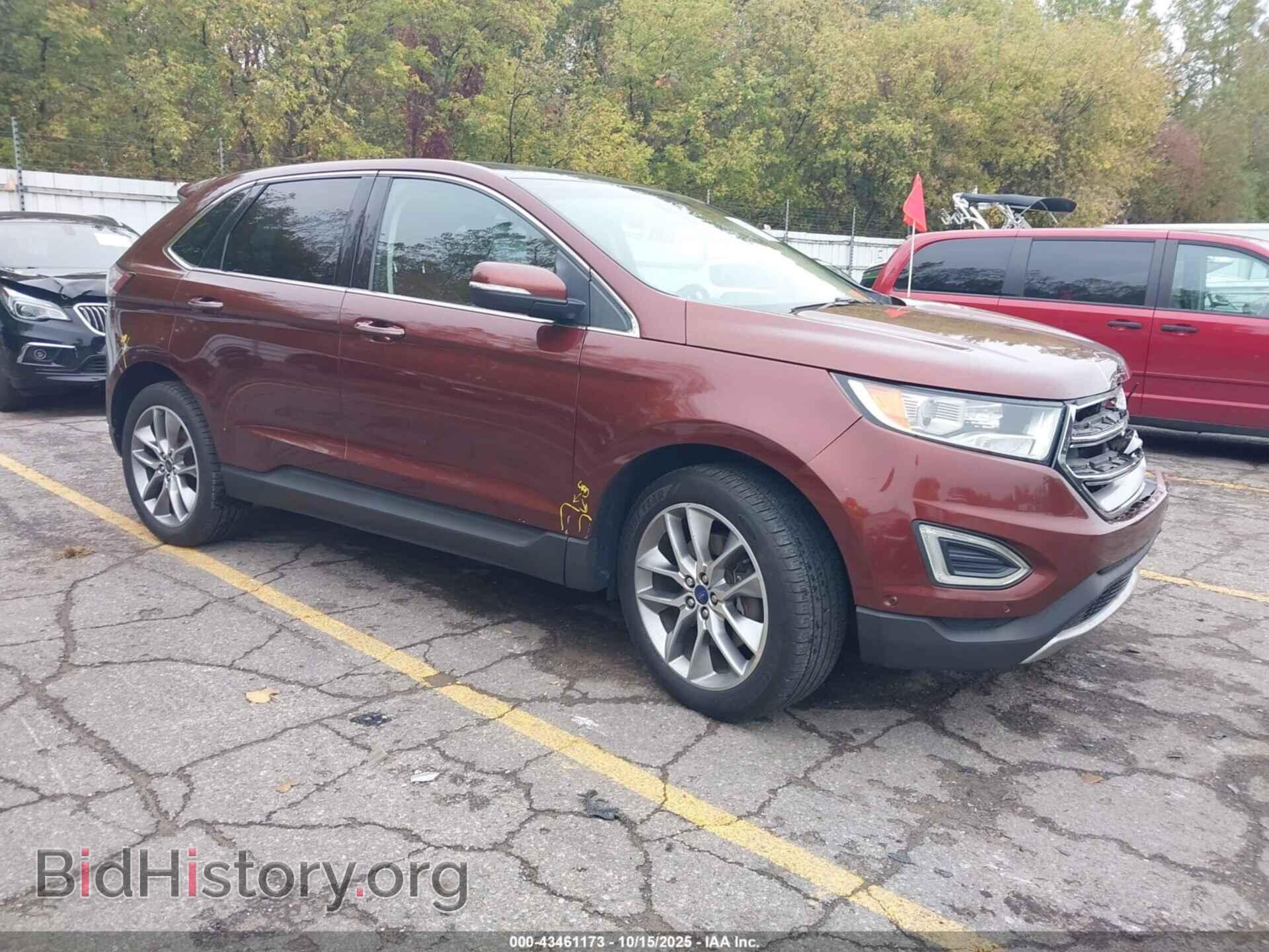 Фотография 2FMPK4K92FBB00213 - FORD EDGE 2015