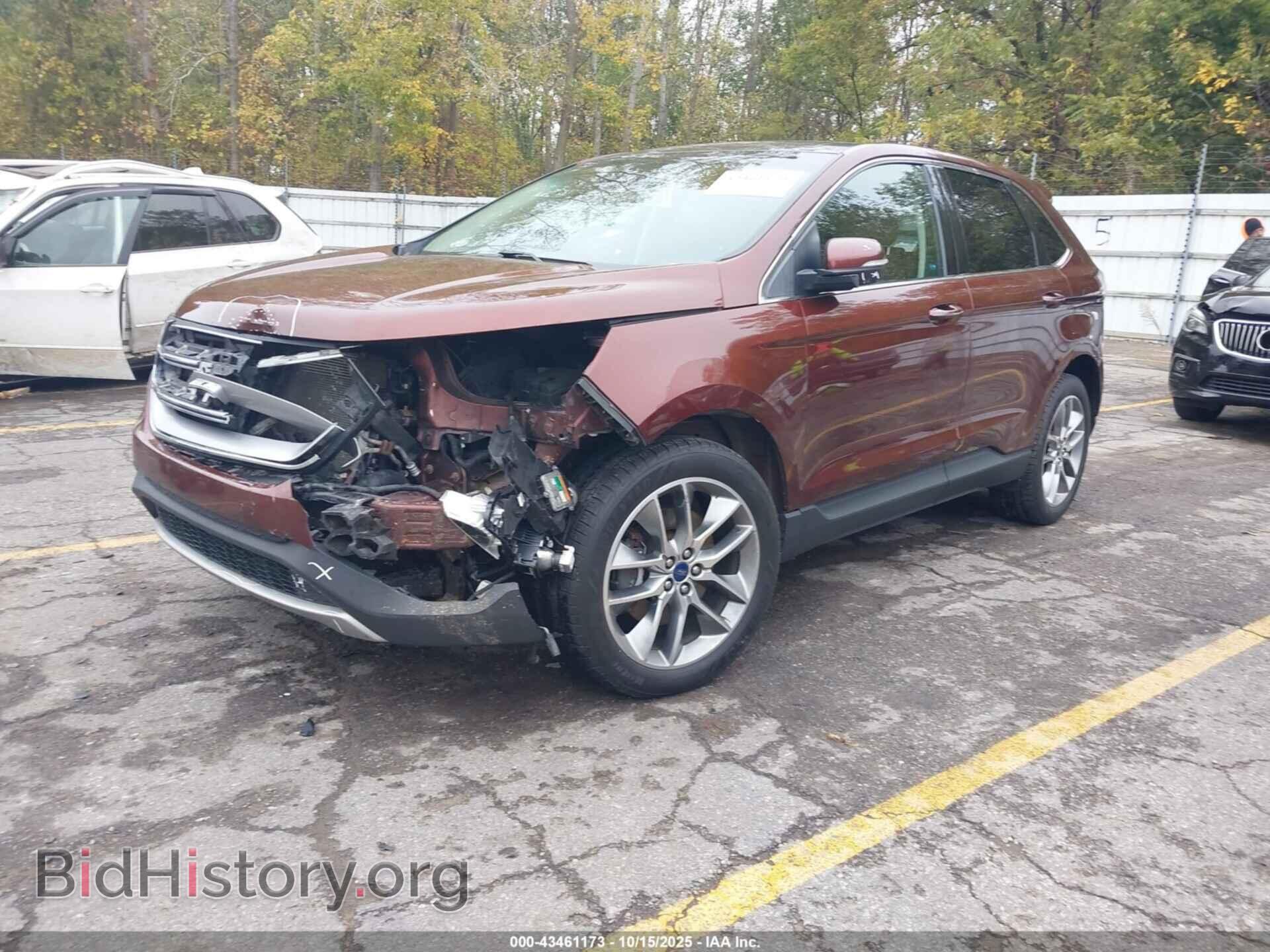 2015 FORD EDGE - VIN: 2FMPK4K92FBB00213 - Фото 2