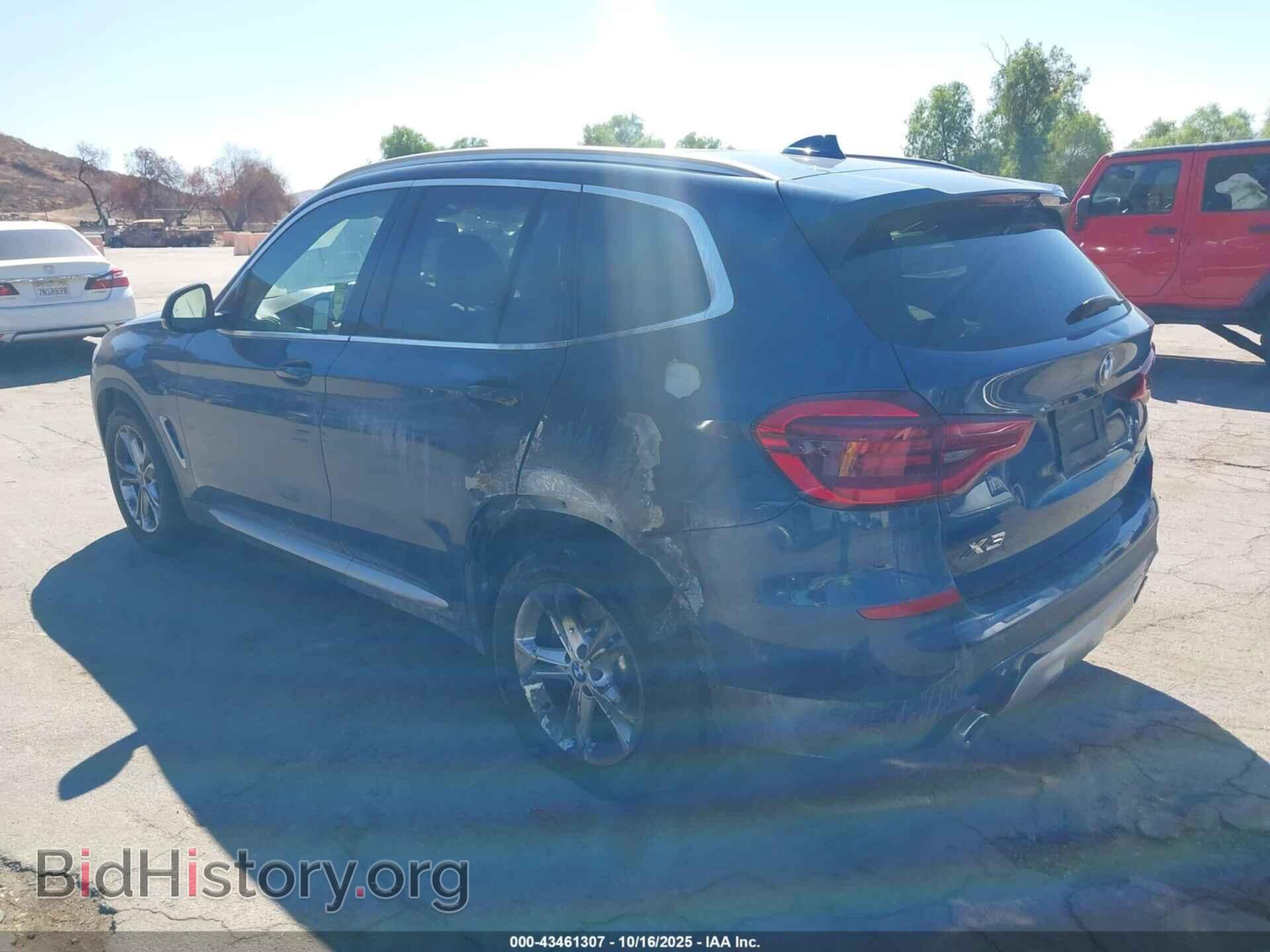 2021 BMW X3 - VIN: 5UXTY5C08M9E04858 - Фото 3
