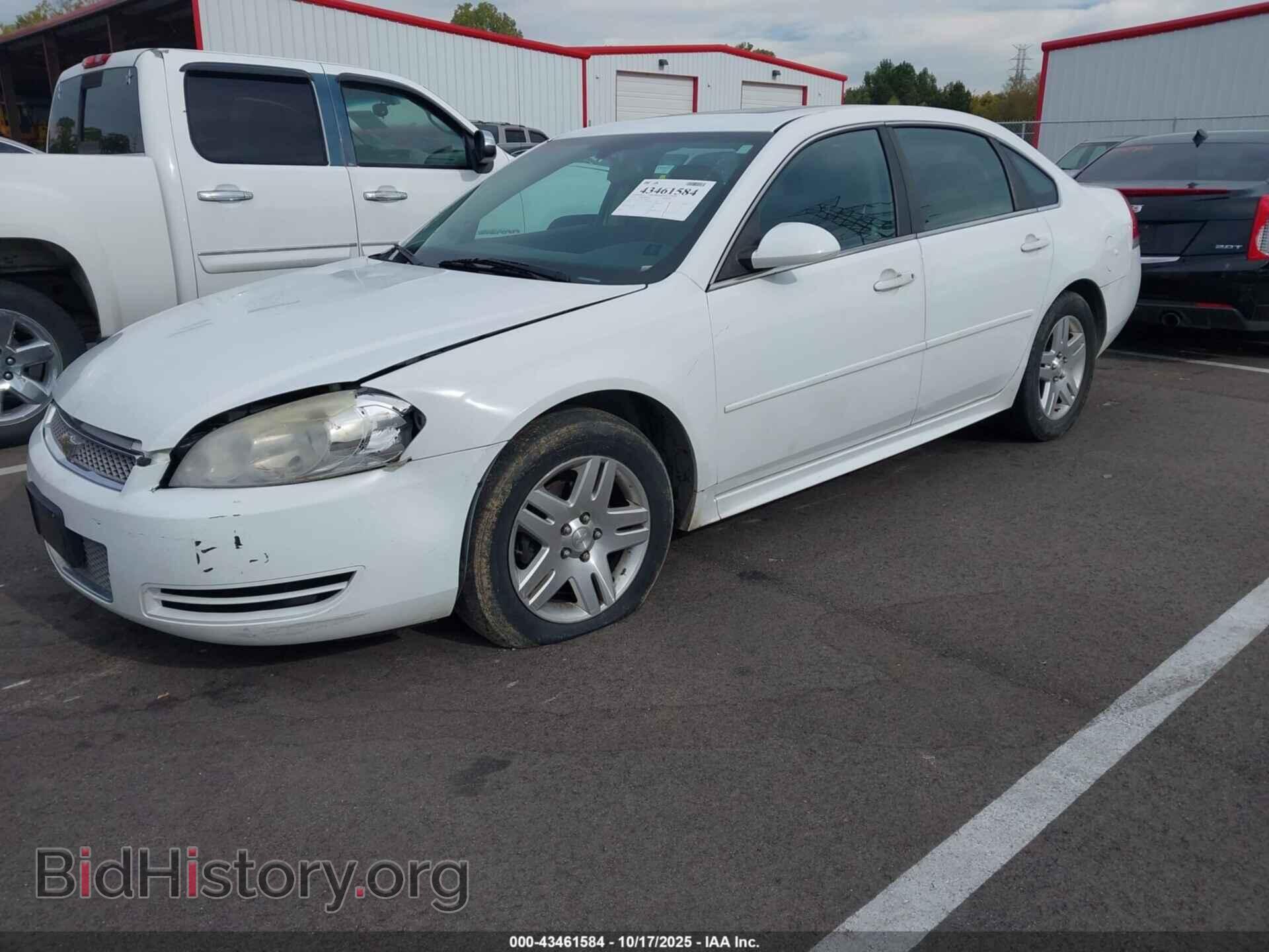 2012 CHEVROLET IMPALA - VIN: 2G1WG5E36C1318681 - Фото 2