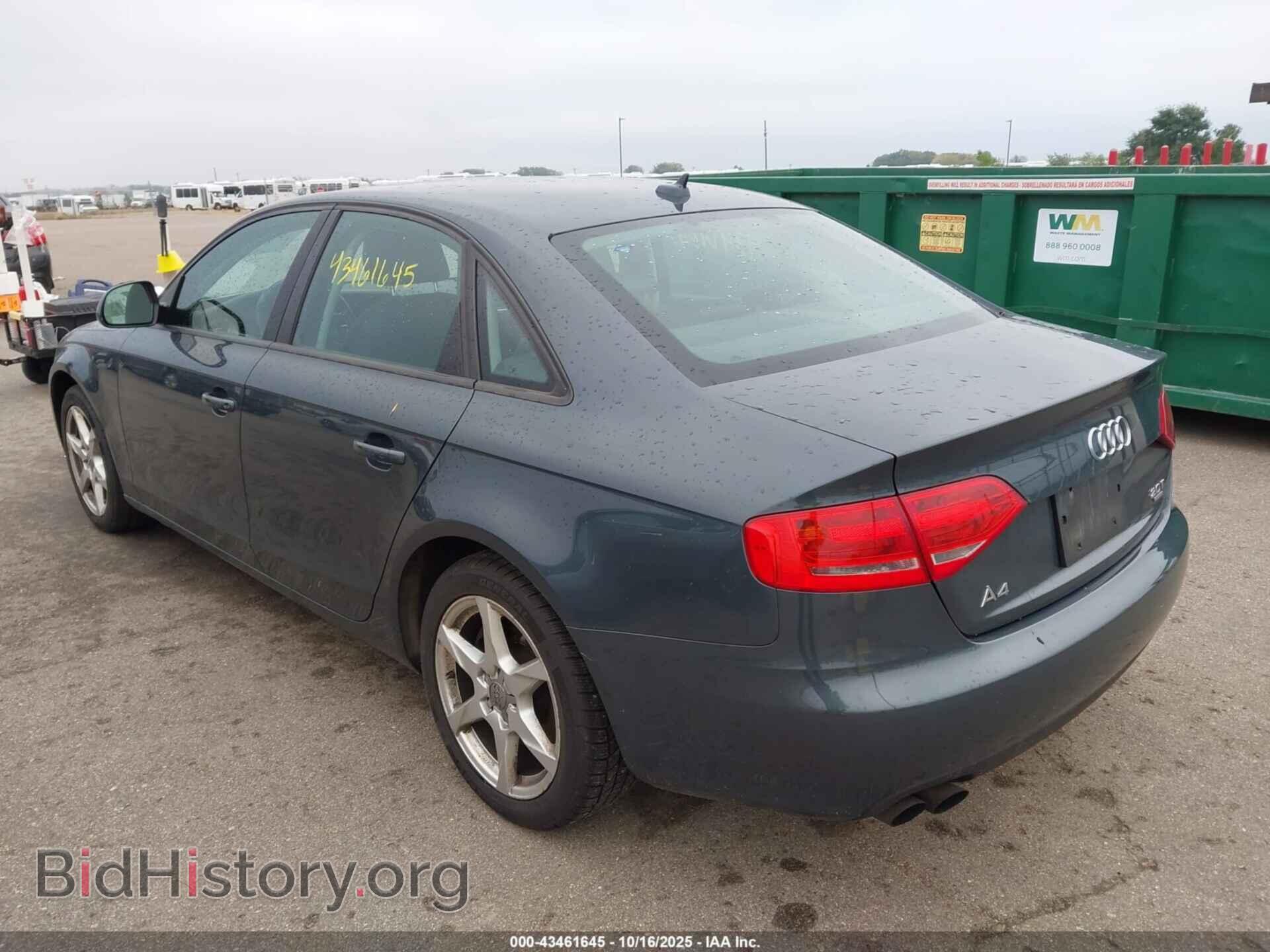 2009 AUDI A4 - VIN: WAULF78K49N035485 - Фото 3