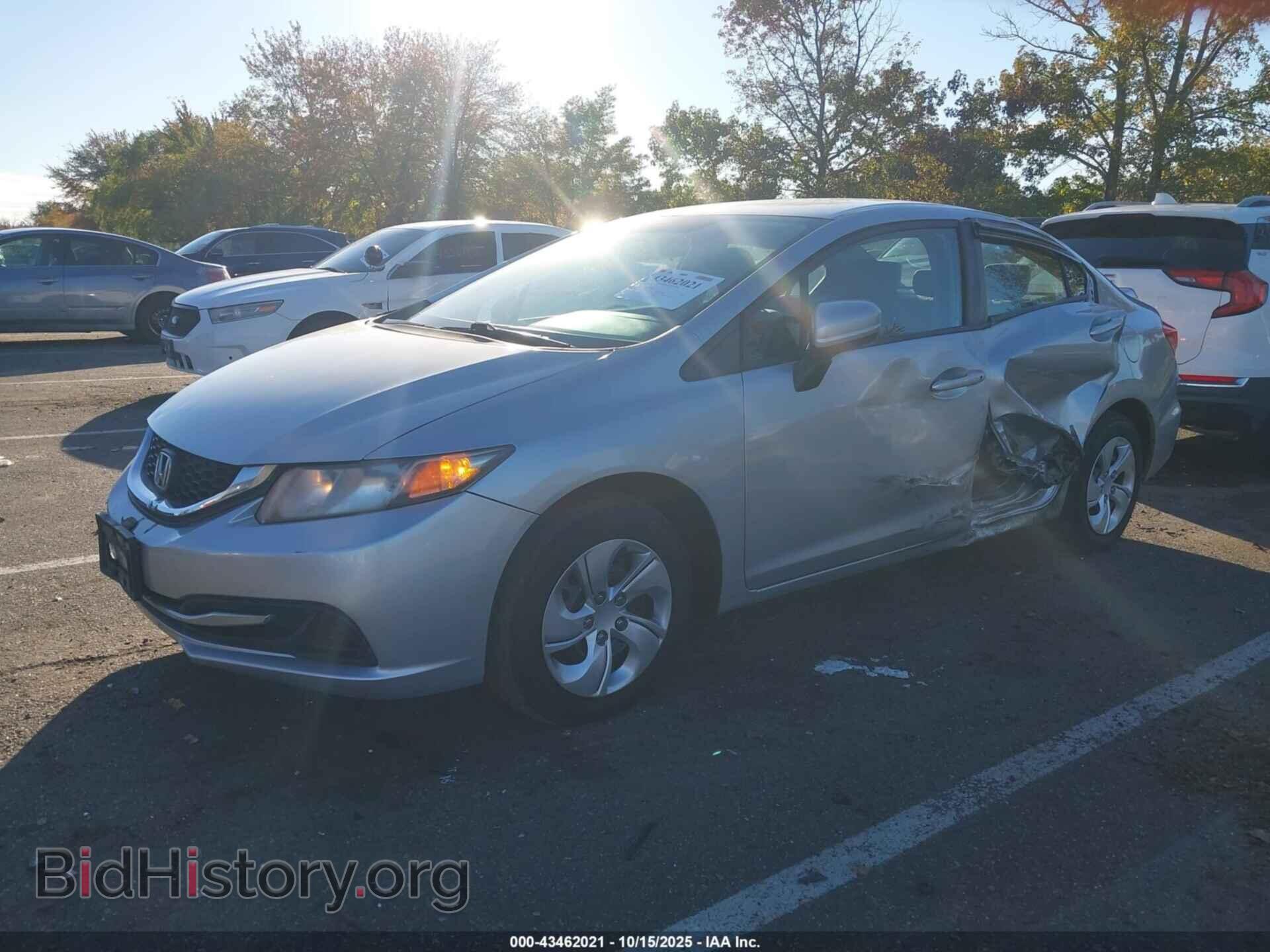 2014 HONDA CIVIC - VIN: 19XFB2F55EE220106 - Фото 2