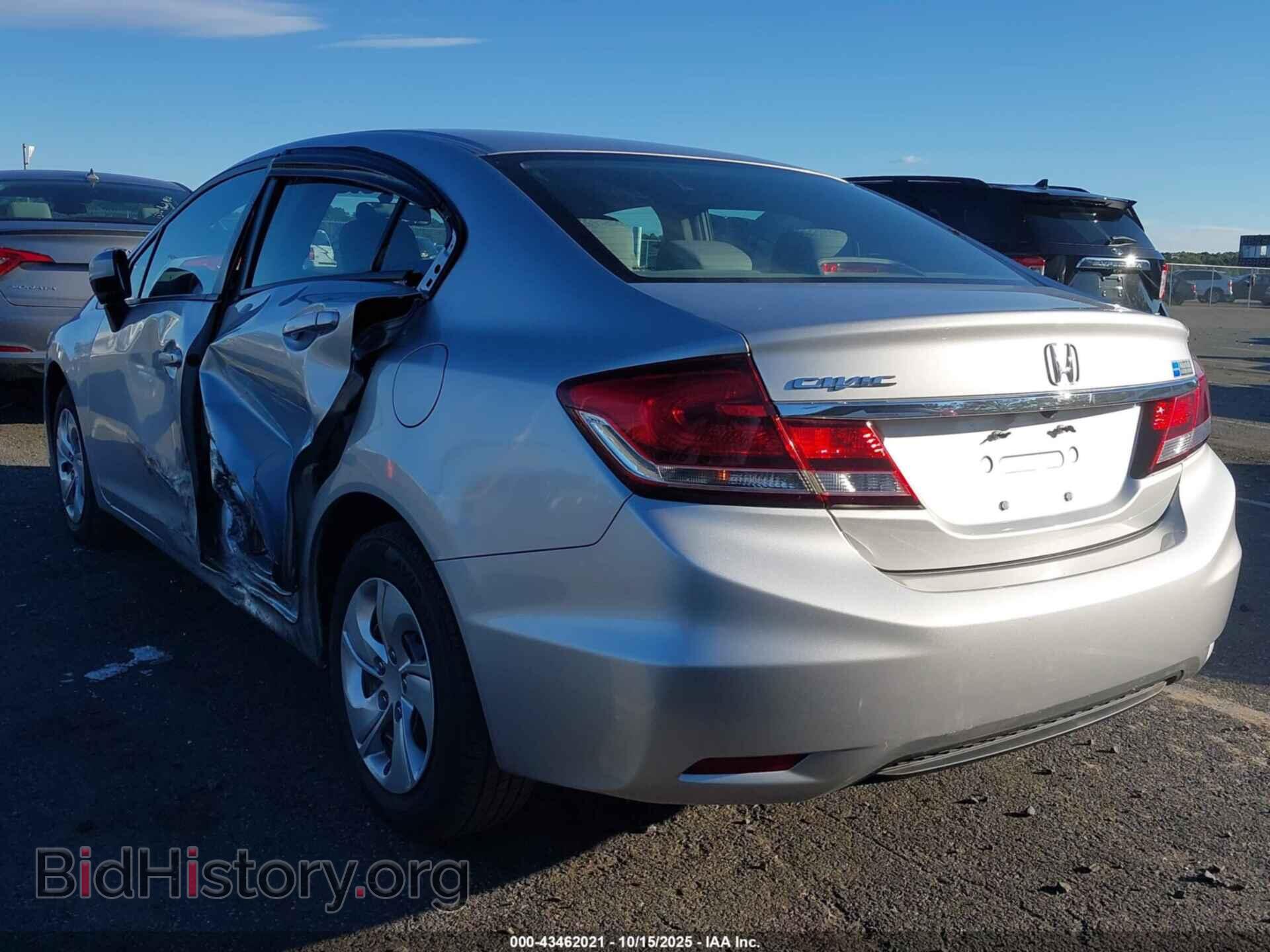 2014 HONDA CIVIC - VIN: 19XFB2F55EE220106 - Фото 3