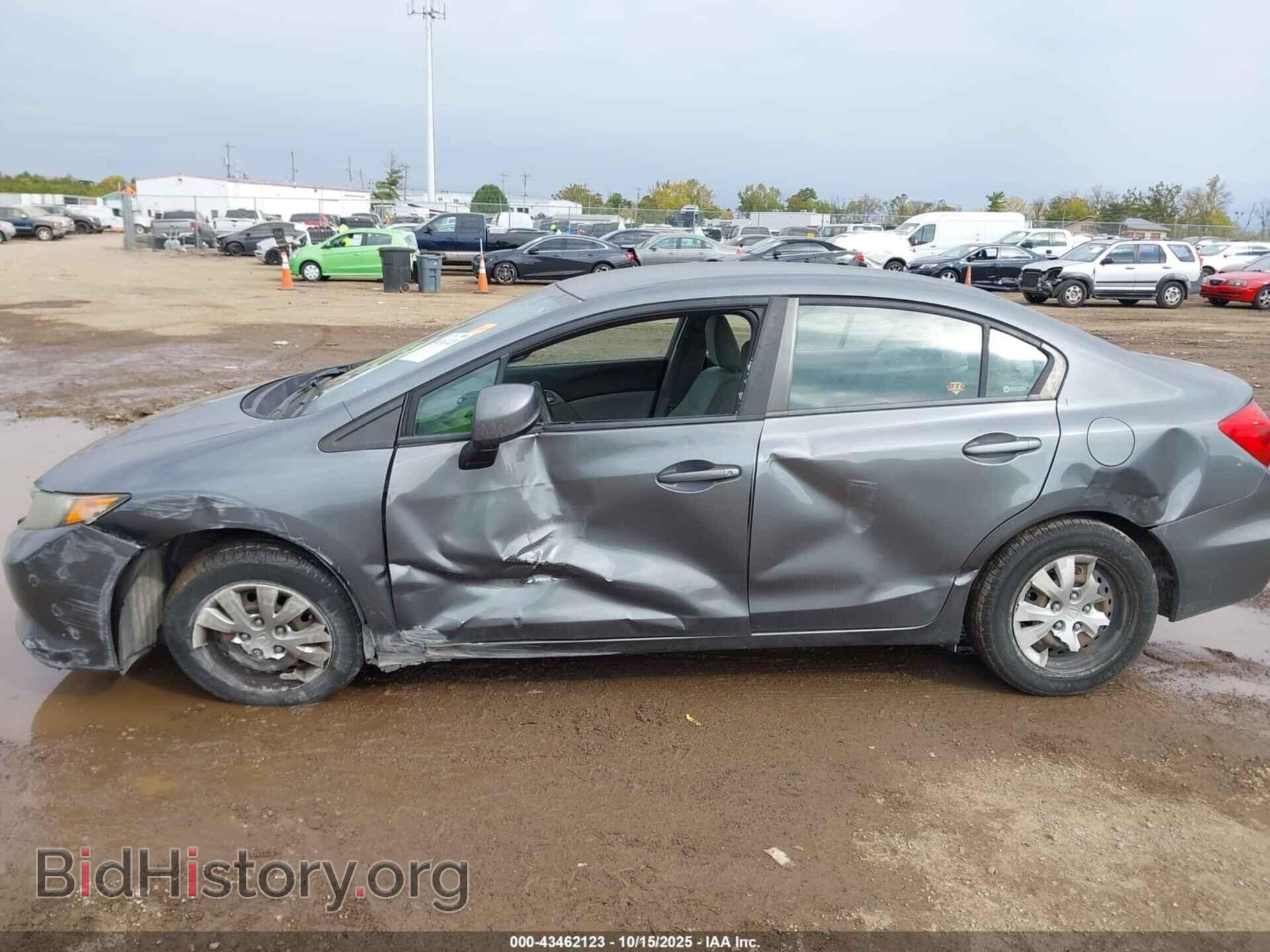 2012 HONDA CIVIC - VIN: 19XFB2F59CE091087 - Фото 6