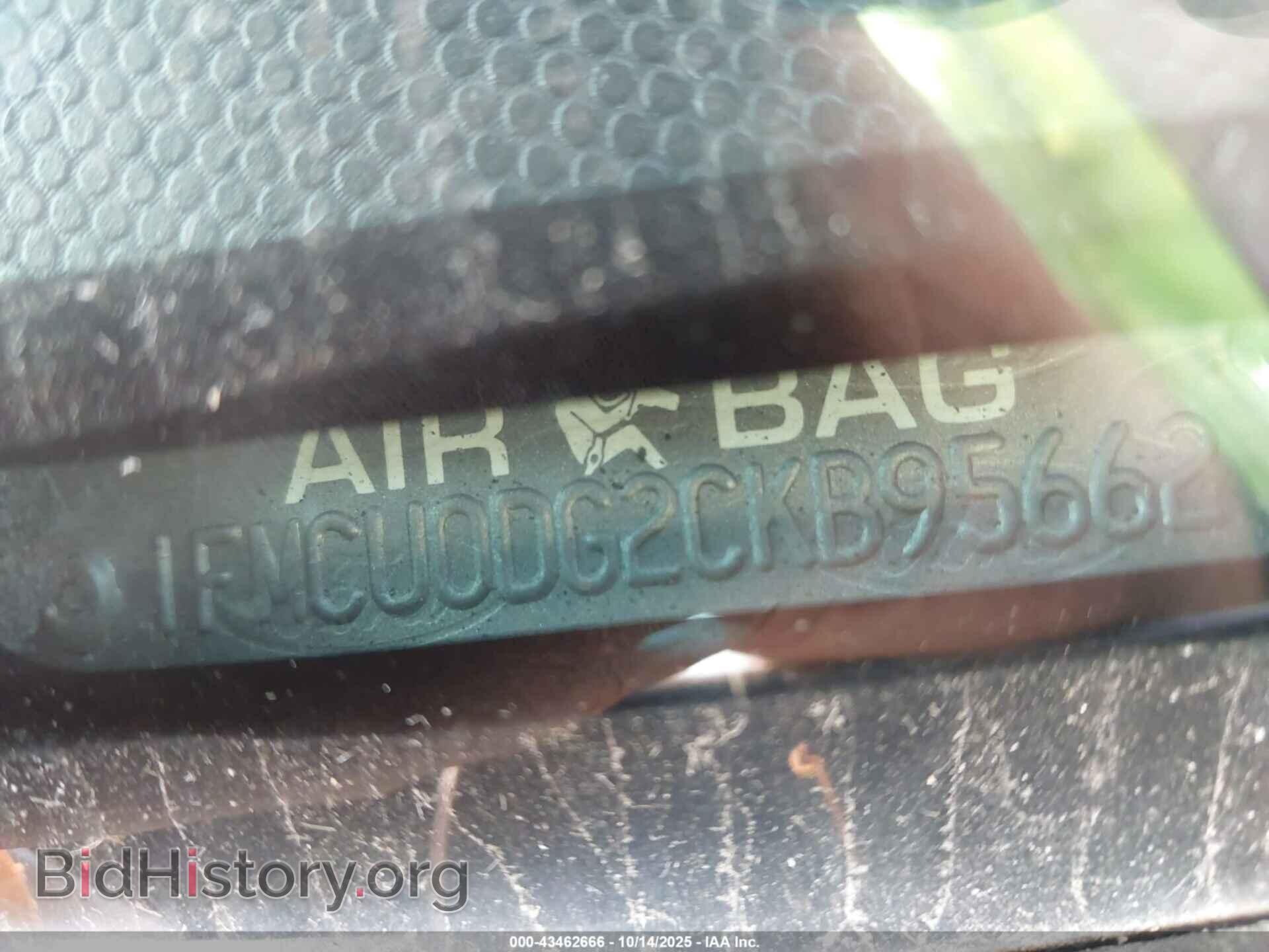 2012 FORD ESCAPE - VIN: 1FMCU0DG2CKB95662 - Фото 9