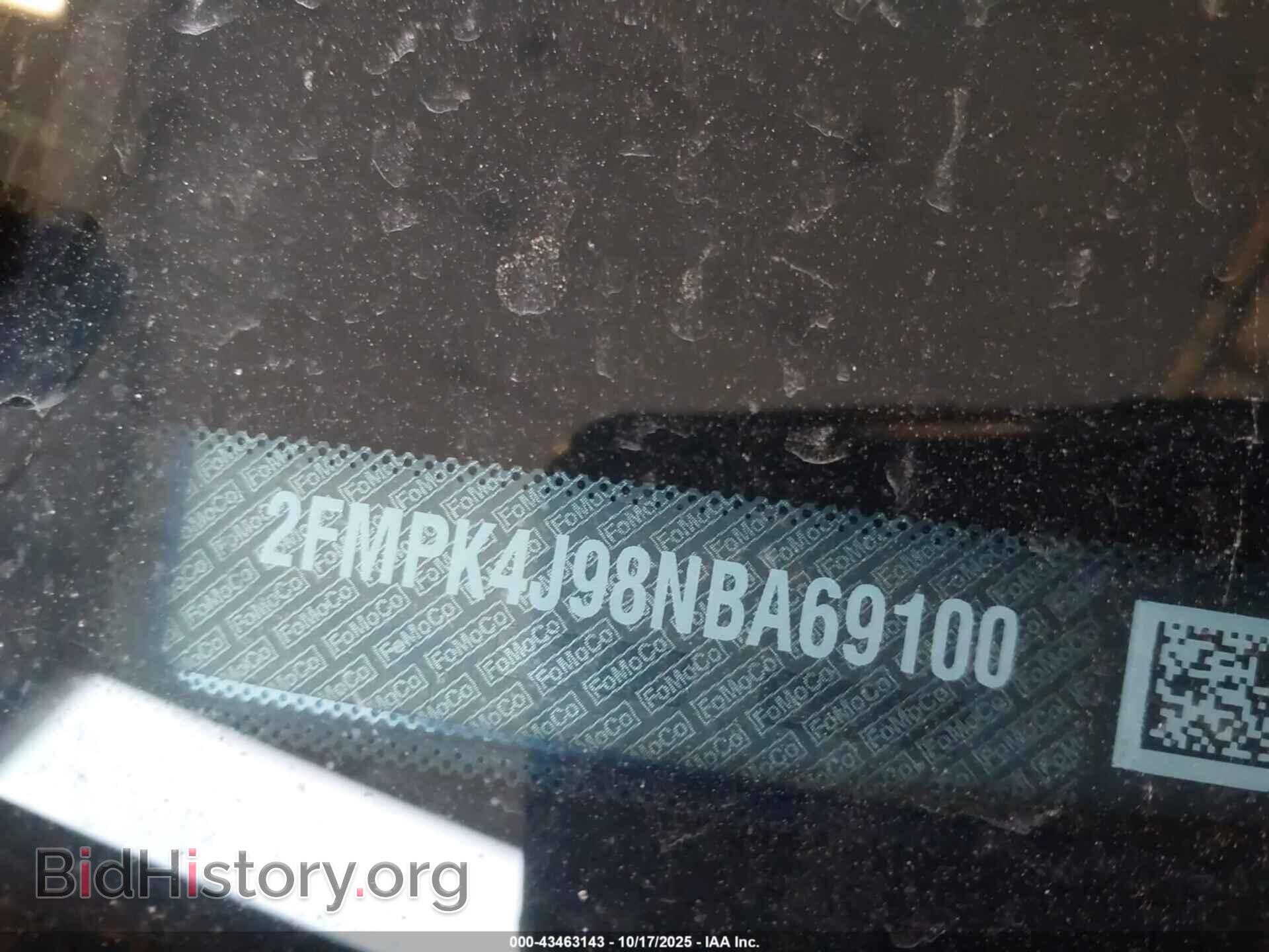 2022 FORD EDGE - VIN: 2FMPK4J98NBA69100 - Фото 9