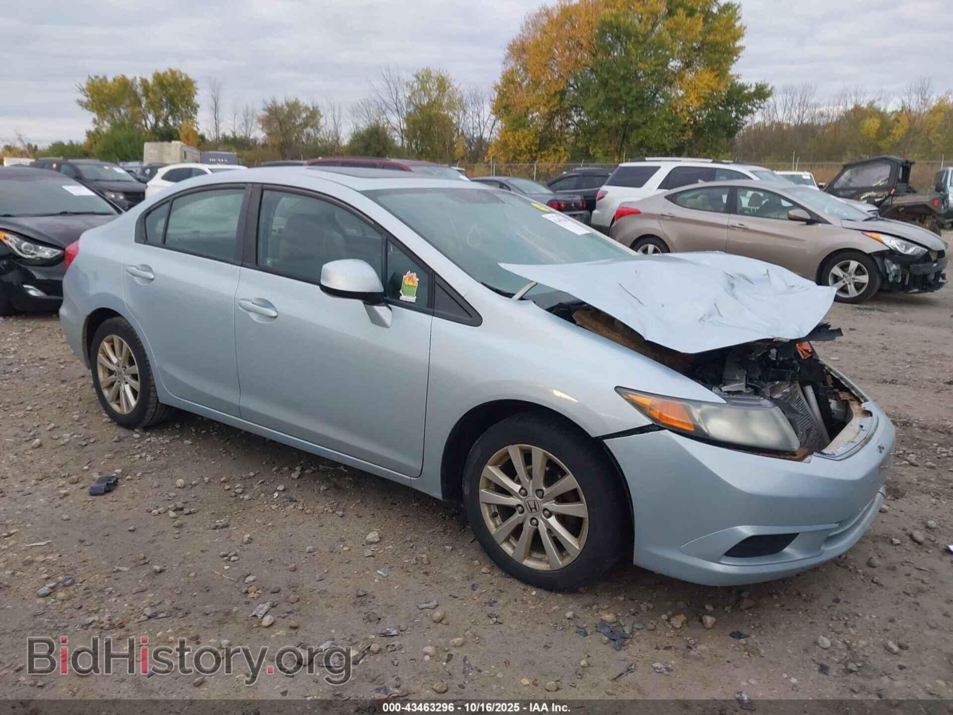 Photo 19XFB2F94CE004618 - HONDA CIVIC 2012