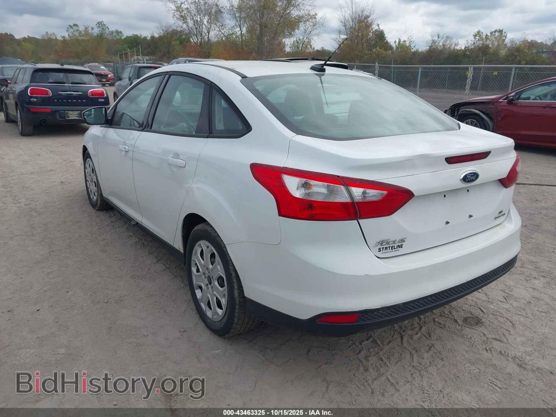 2012 FORD FOCUS - VIN: 1FAHP3F22CL382744 - Фото 3