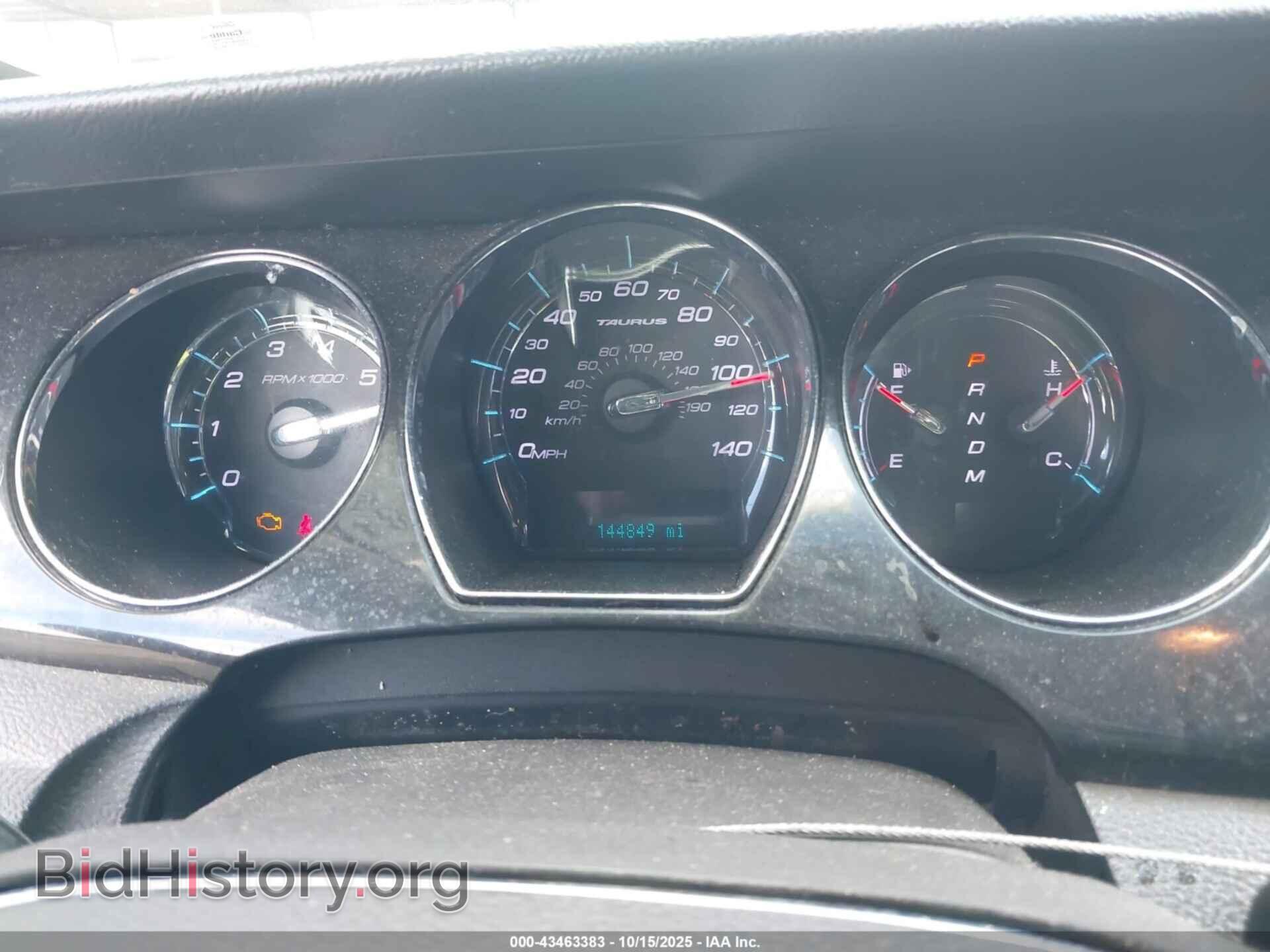 2011 FORD TAURUS - VIN: 1FAHP2FW3BG106299 - Фото 7