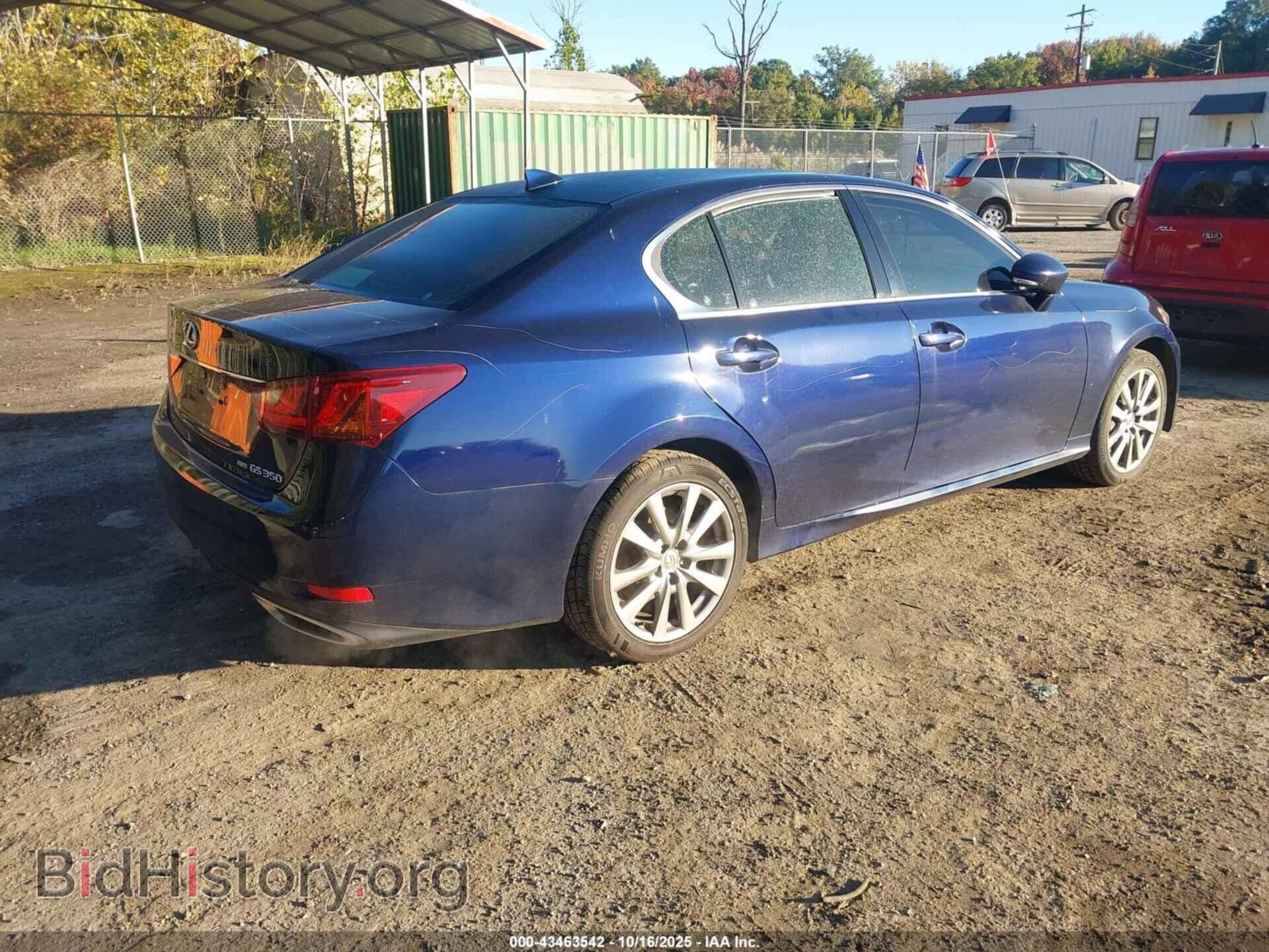 2015 LEXUS GS 350 - VIN: JTHCE1BLXFA007888 - Фото 4