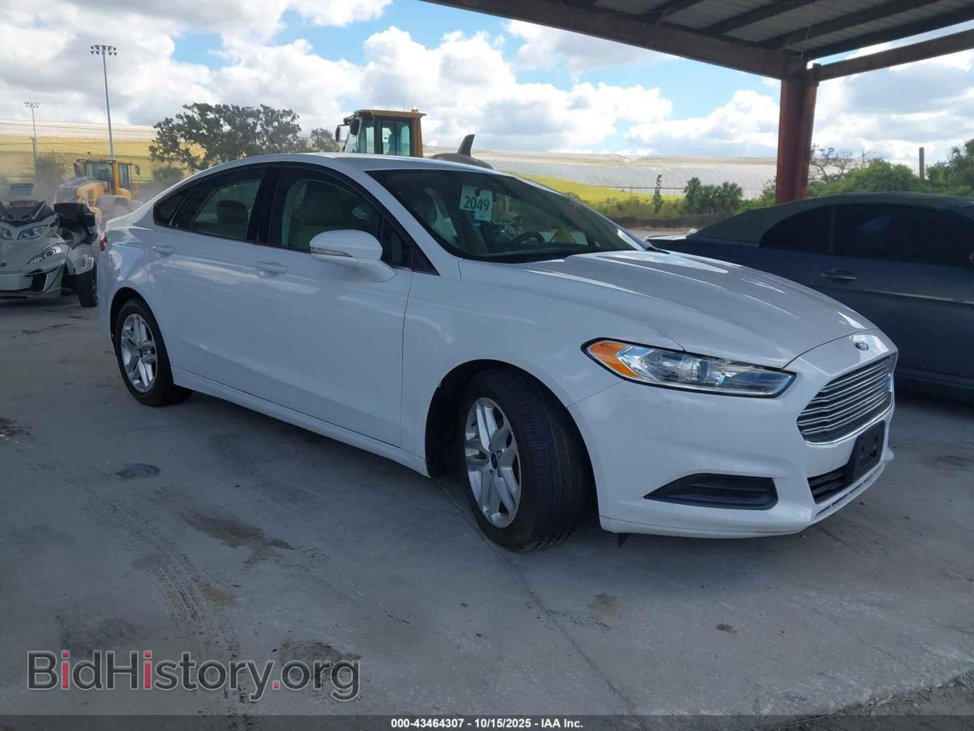 Фотография 1FA6P0H72G5116326 - FORD FUSION 2016