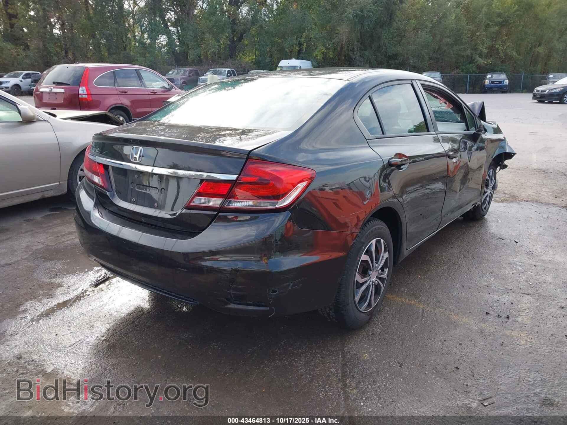 2013 HONDA CIVIC - VIN: 19XFB2F55DE059254 - Фото 4