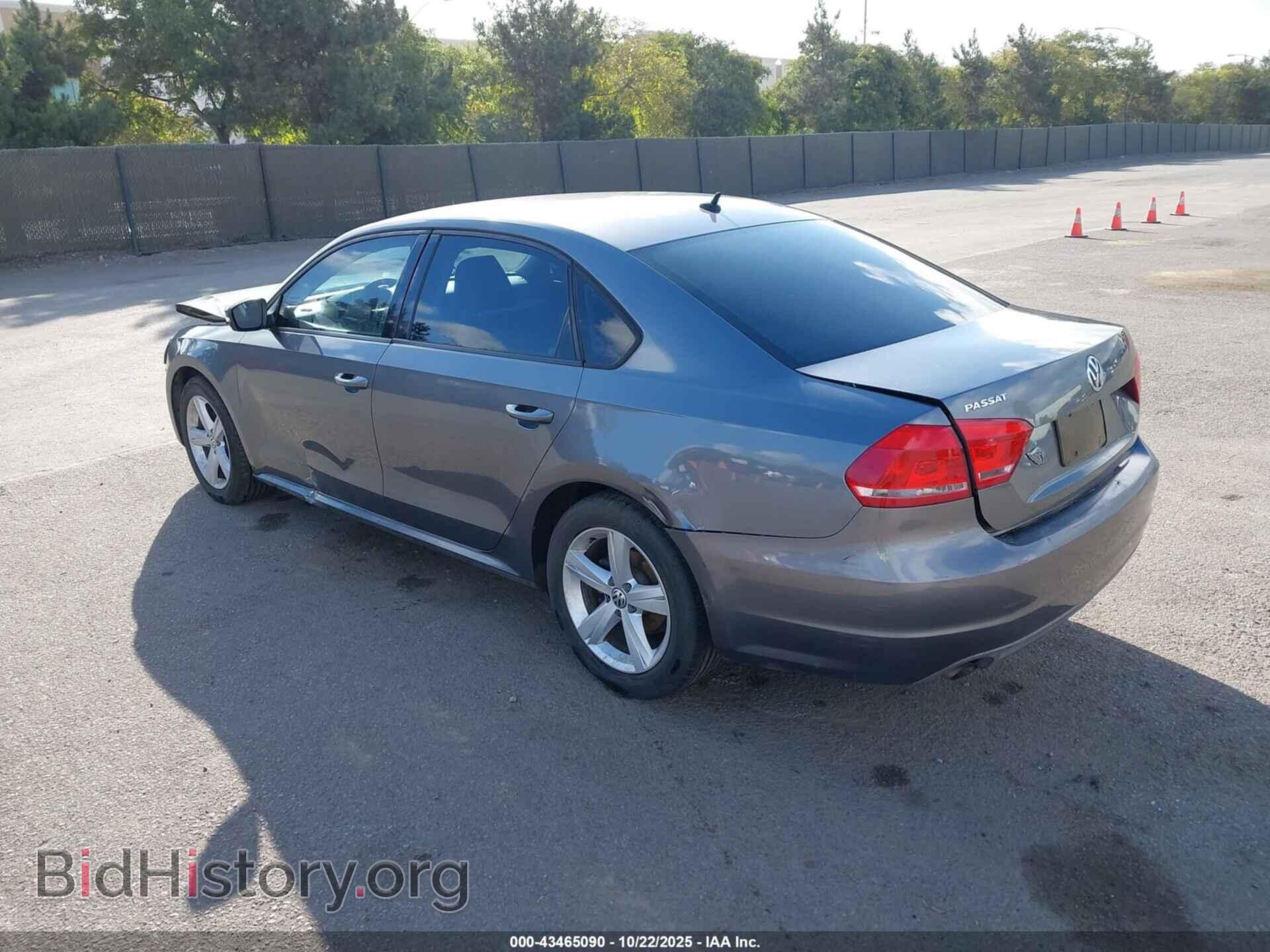 2013 VOLKSWAGEN PASSAT - VIN: 1VWAP7A32DC033665 - Фото 3