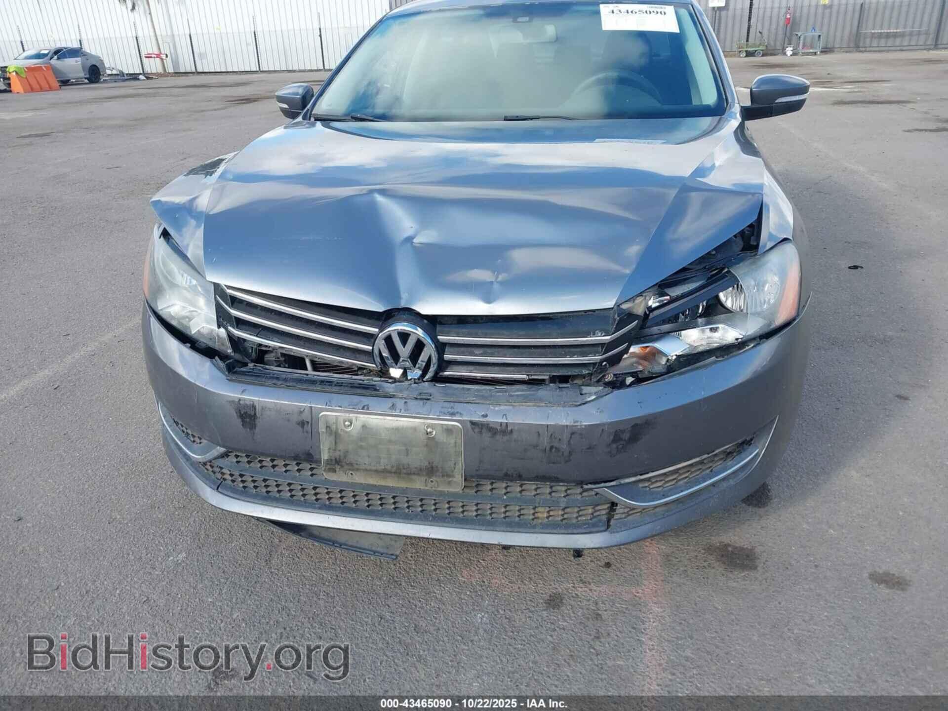 2013 VOLKSWAGEN PASSAT - VIN: 1VWAP7A32DC033665 - Фото 6