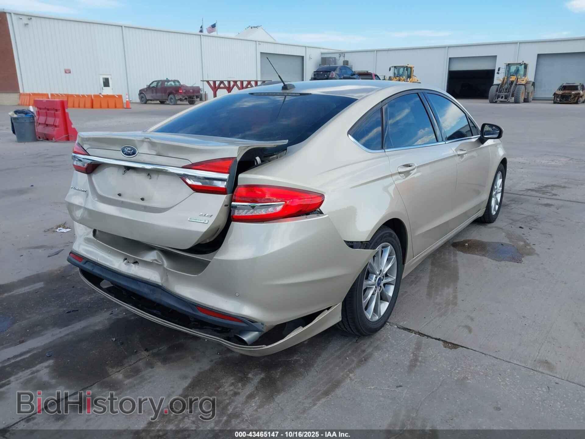 2017 FORD FUSION - VIN: 3FA6P0HD1HR335301 - Фото 4