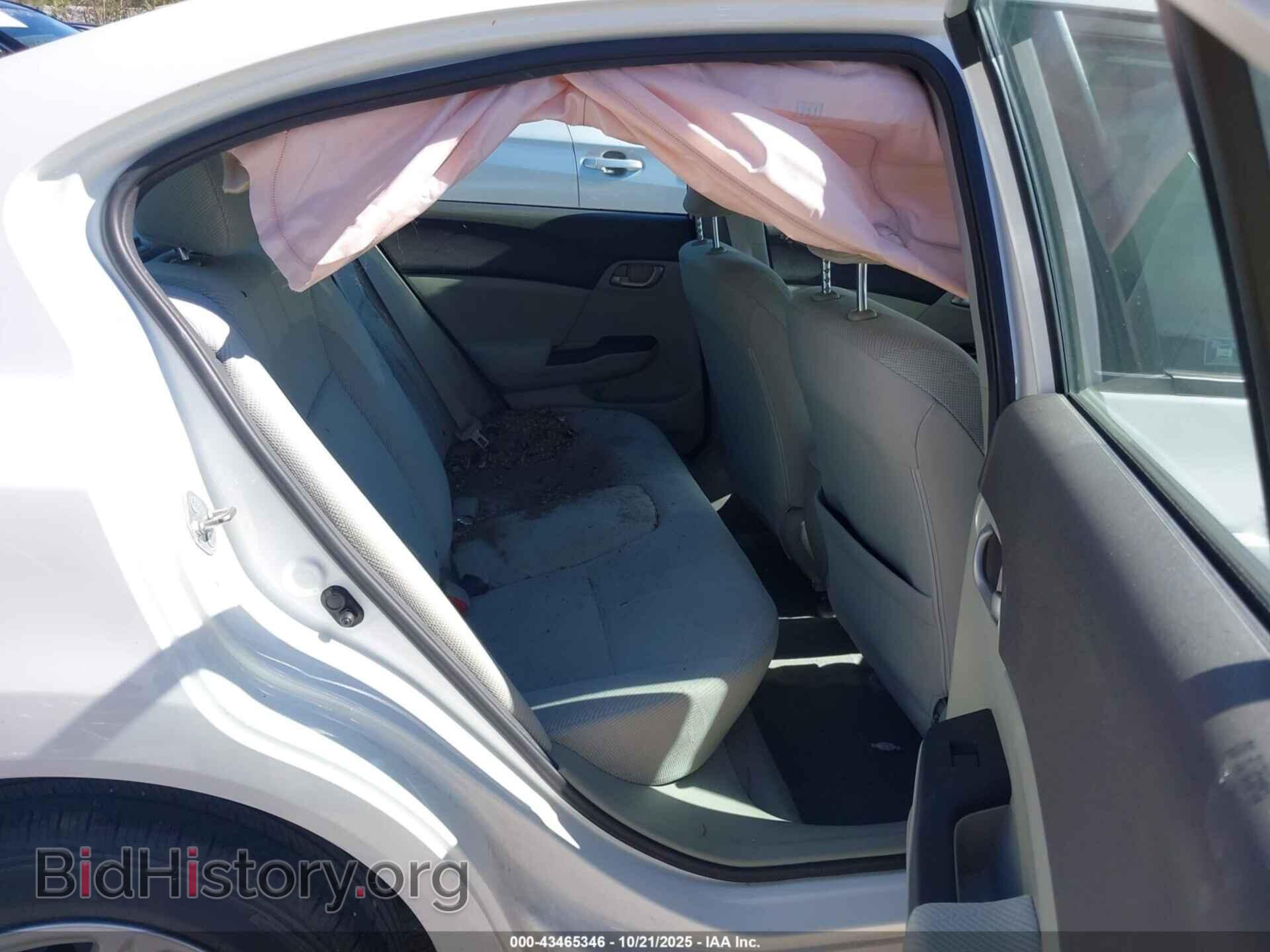 2012 HONDA CIVIC - VIN: 19XFB2F53CE007345 - Фото 8