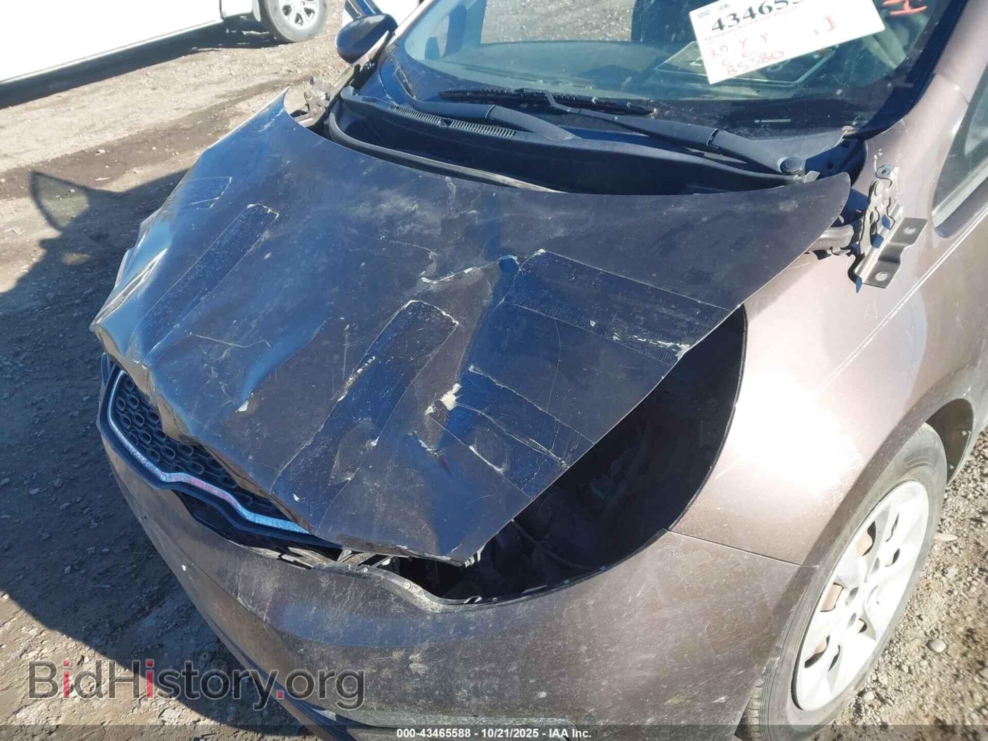 2012 KIA RIO - VIN: KNADN4A32C6091113 - Фото 6