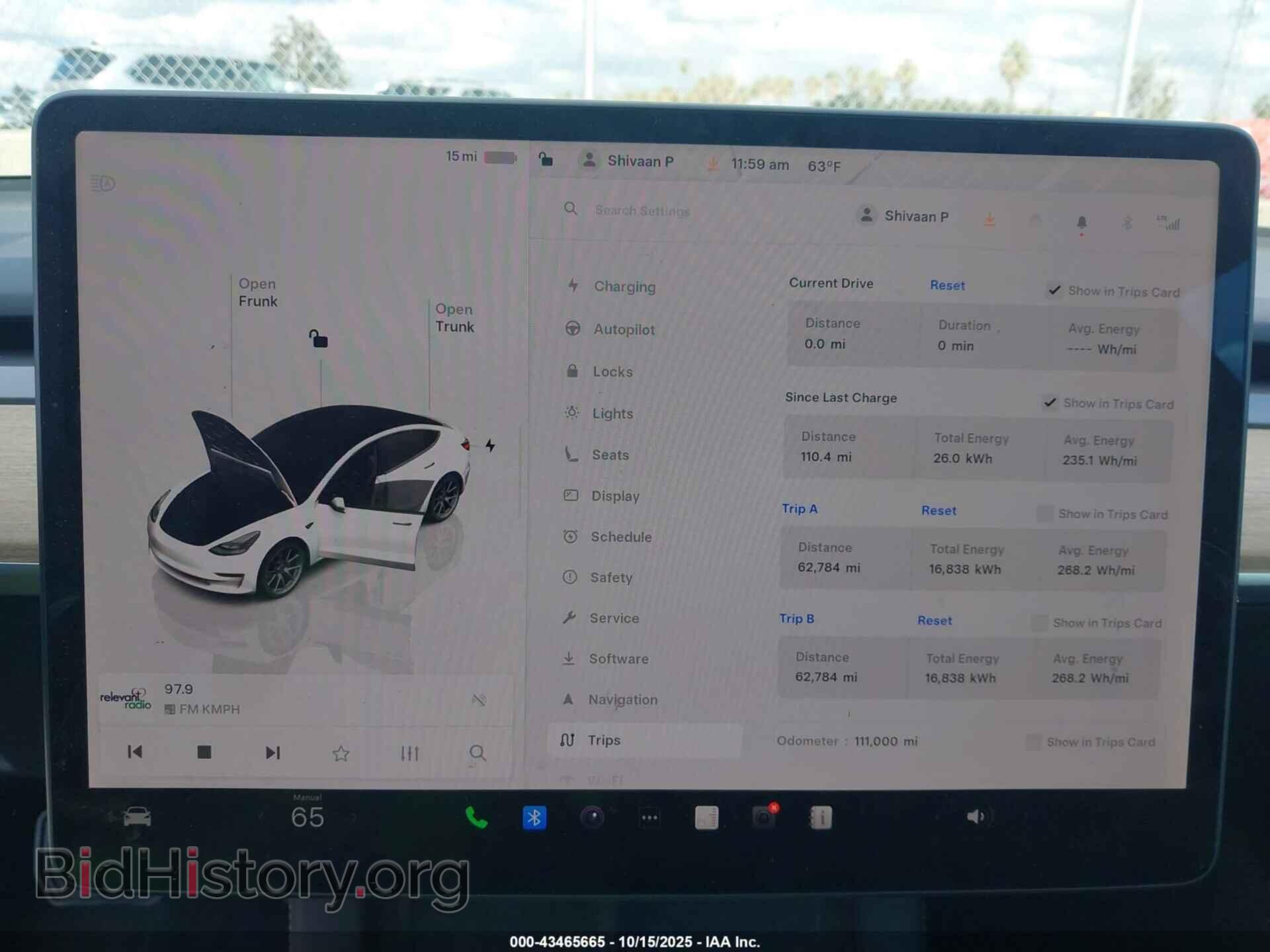 2022 TESLA MODEL 3 - VIN: 5YJ3E1EA4NF185216 - Фото 7