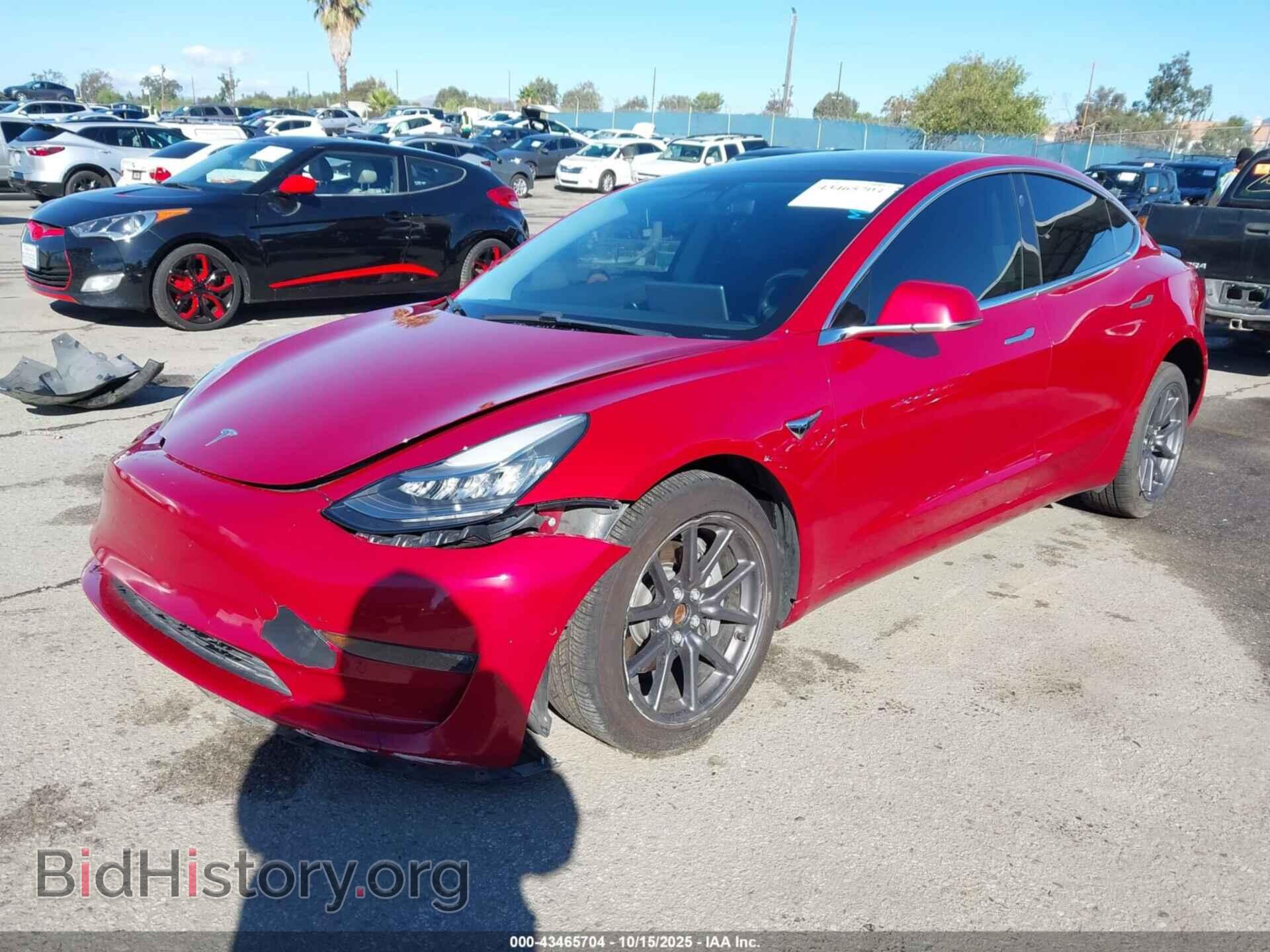 2018 TESLA MODEL 3 - VIN: 5YJ3E1EA9JF058195 - Фото 2