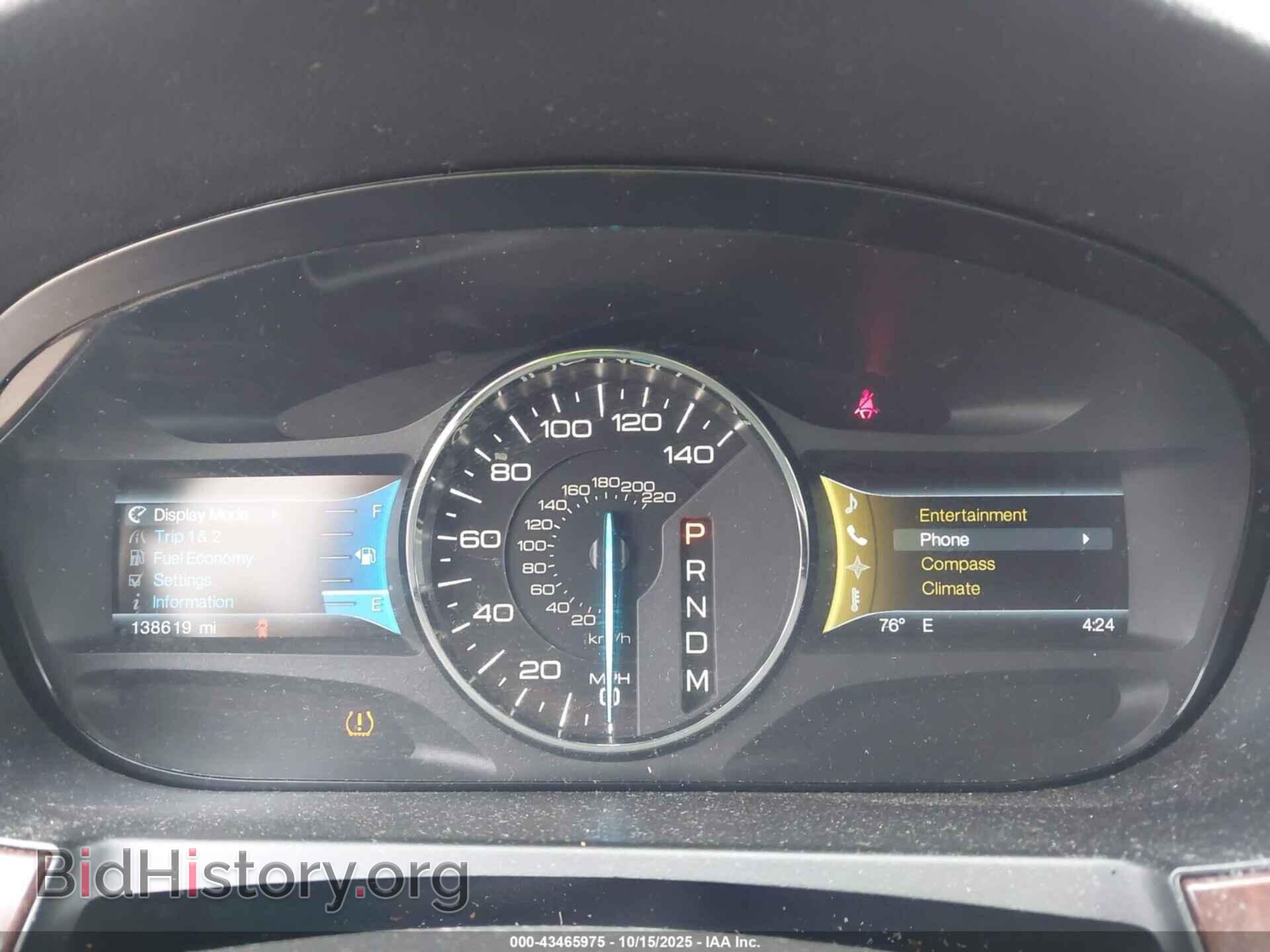 2012 FORD EDGE - VIN: 2FMDK4KC8CBA13586 - Фото 7