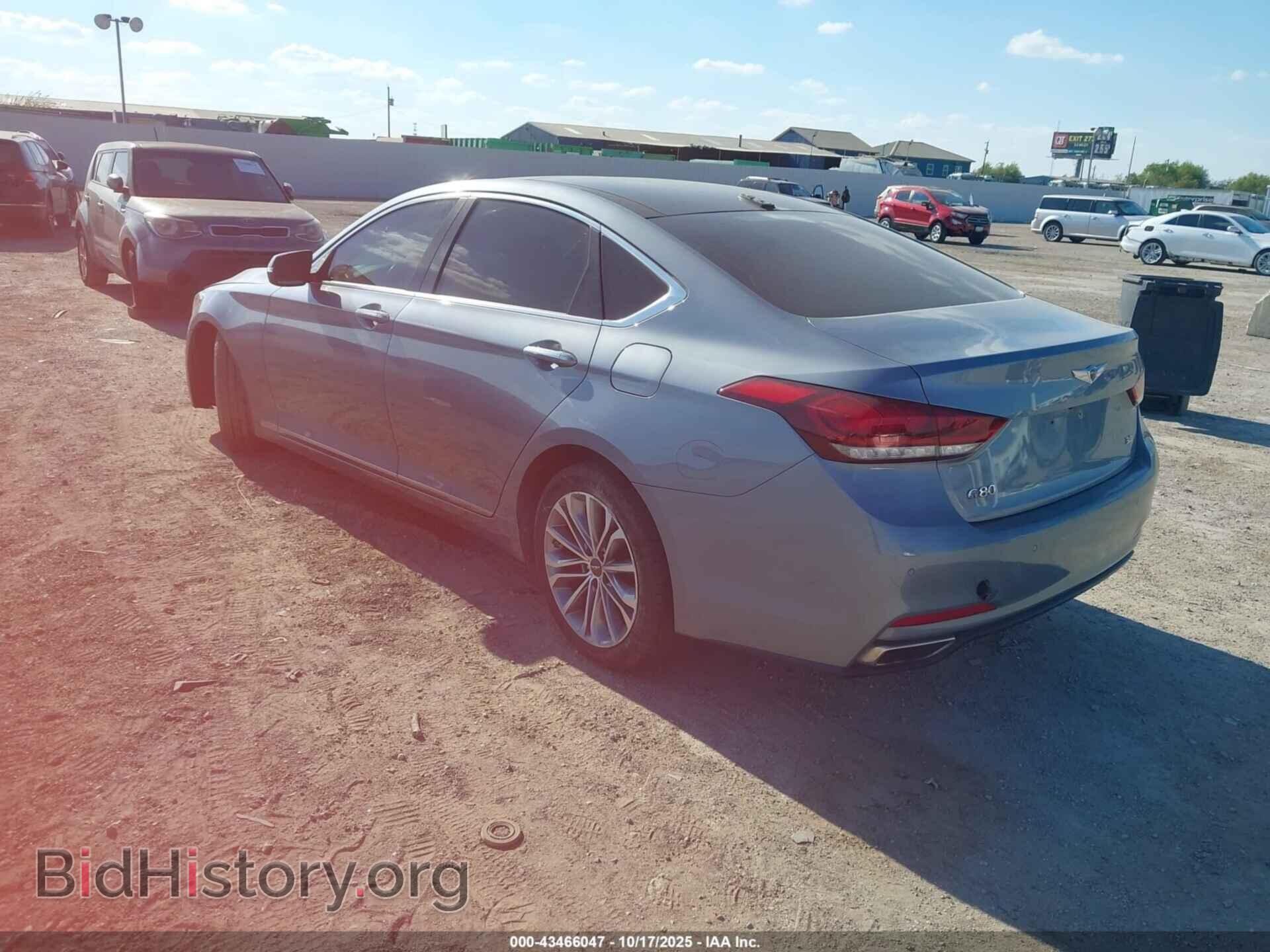 2017 GENESIS G80 - VIN: KMHGN4JE0HU180145 - Фото 3