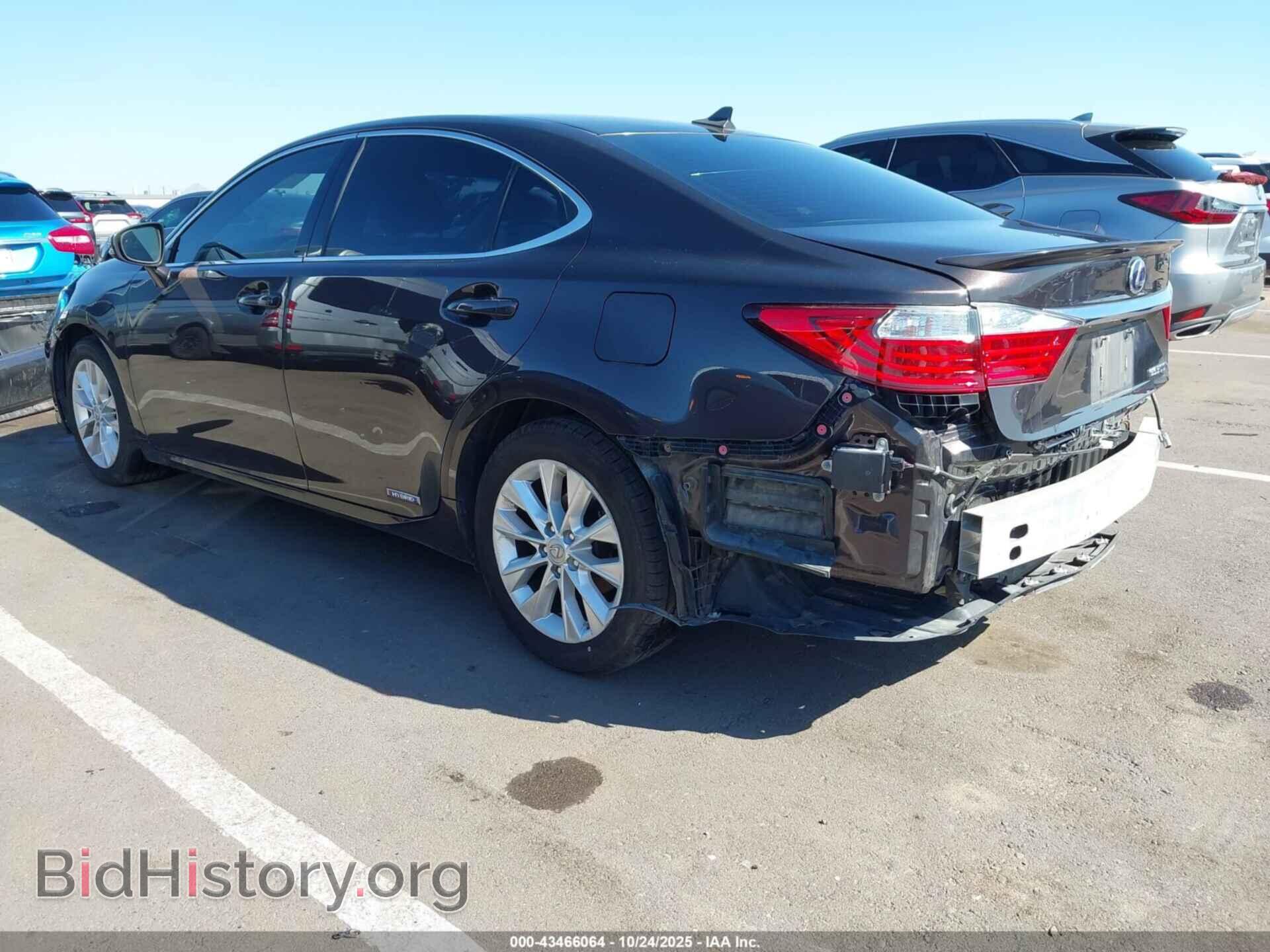 2013 LEXUS ES 300H - VIN: JTHBW1GG8D2021493 - Фото 3