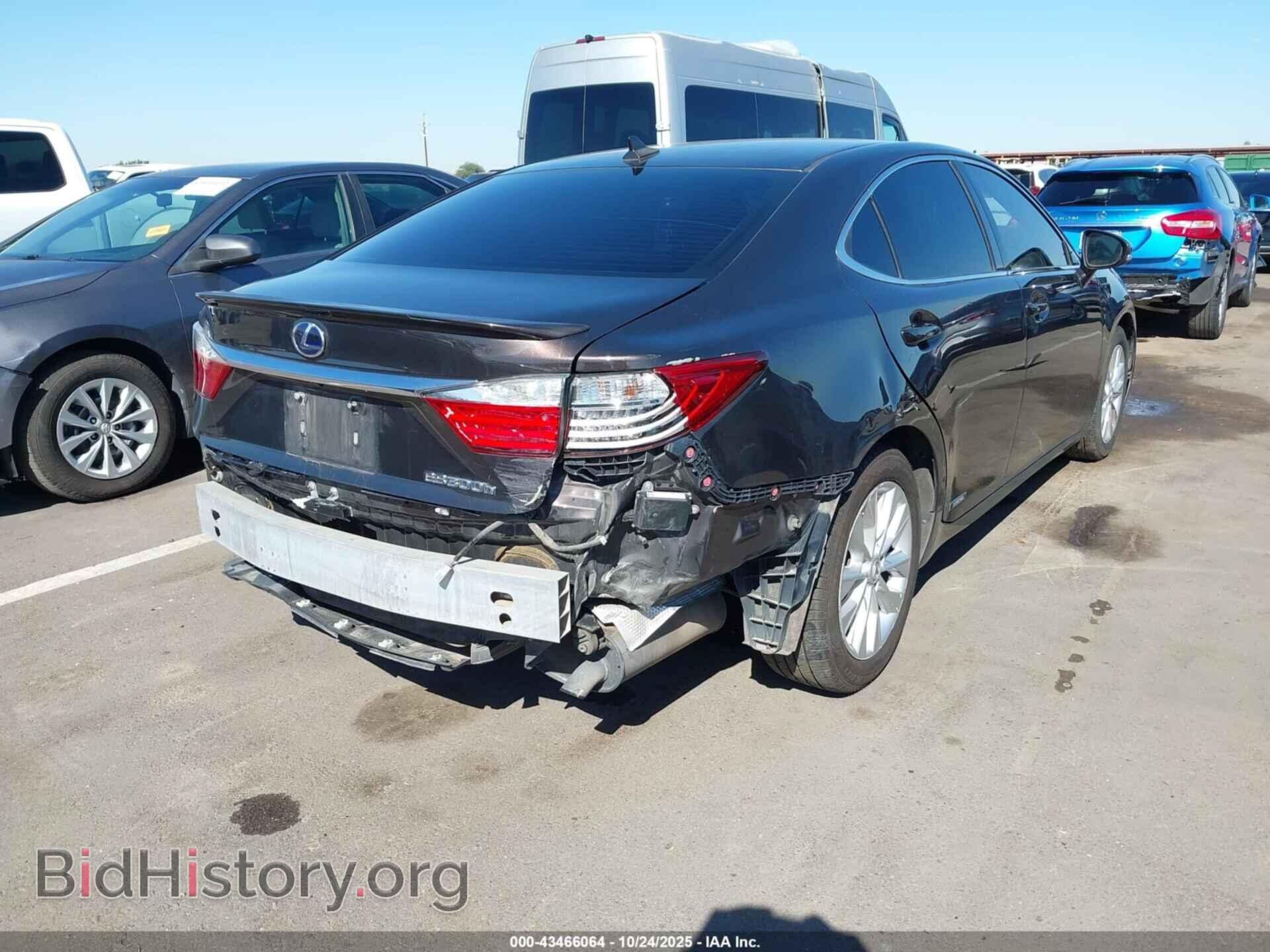2013 LEXUS ES 300H - VIN: JTHBW1GG8D2021493 - Фото 6