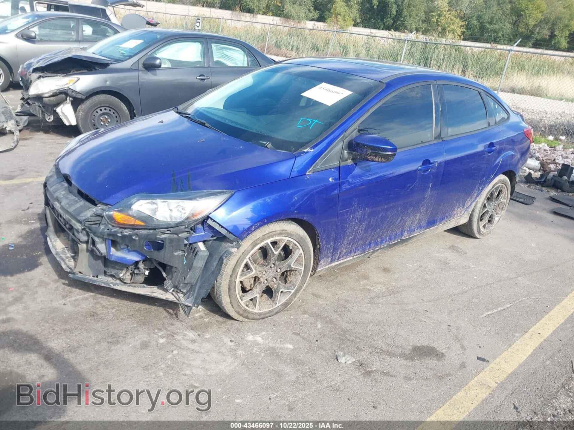 2014 FORD FOCUS - VIN: 1FADP3F23EL354453 - Фото 2