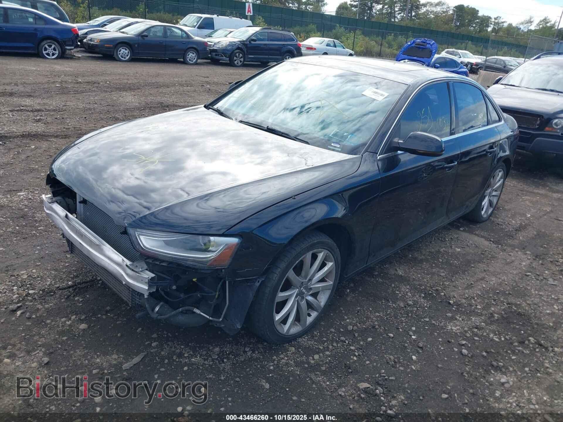 2013 AUDI A4 - VIN: WAUFFAFL4DN022508 - Photo 2