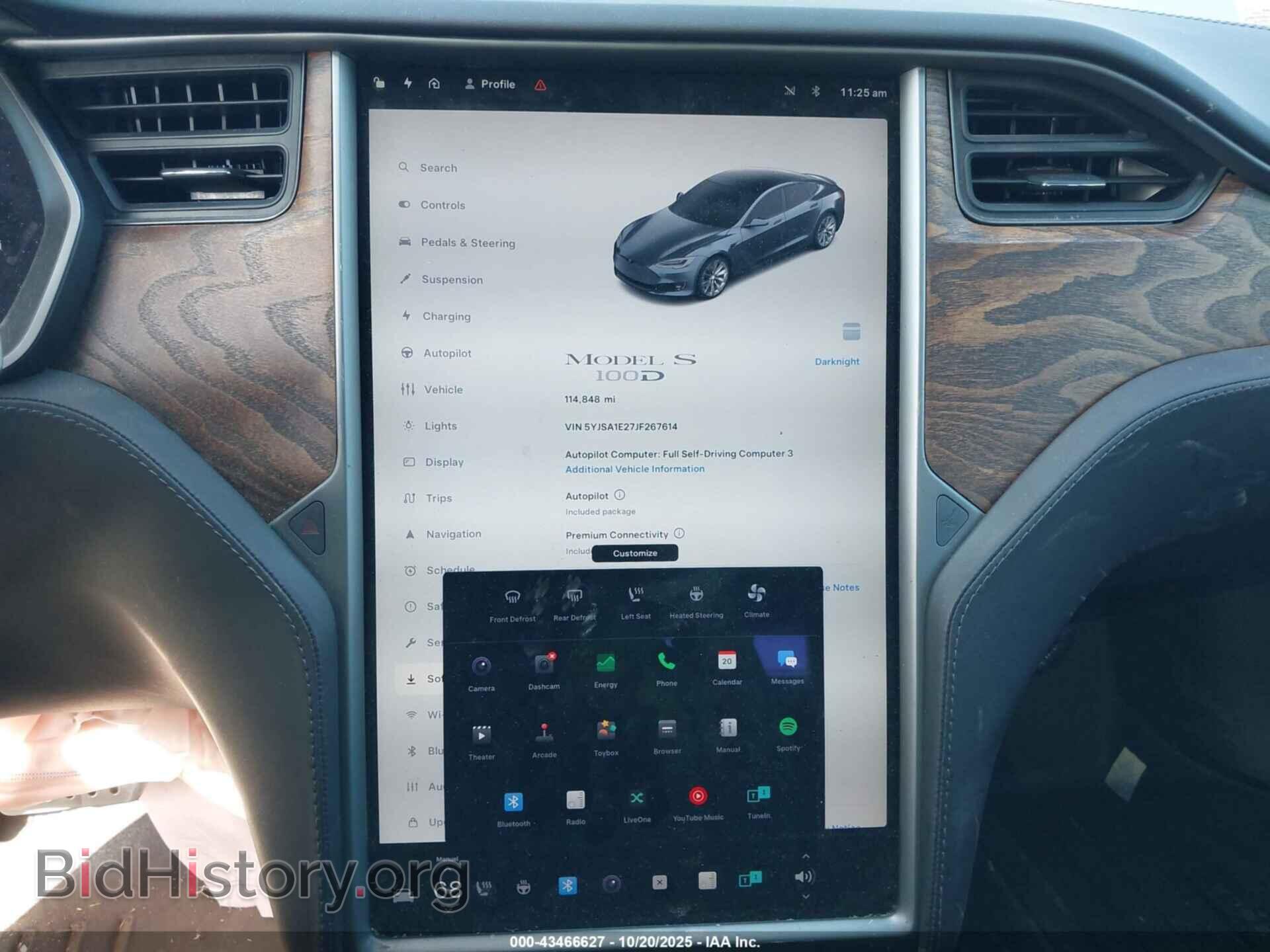 2018 TESLA MODEL S - VIN: 5YJSA1E27JF267614 - Фото 18
