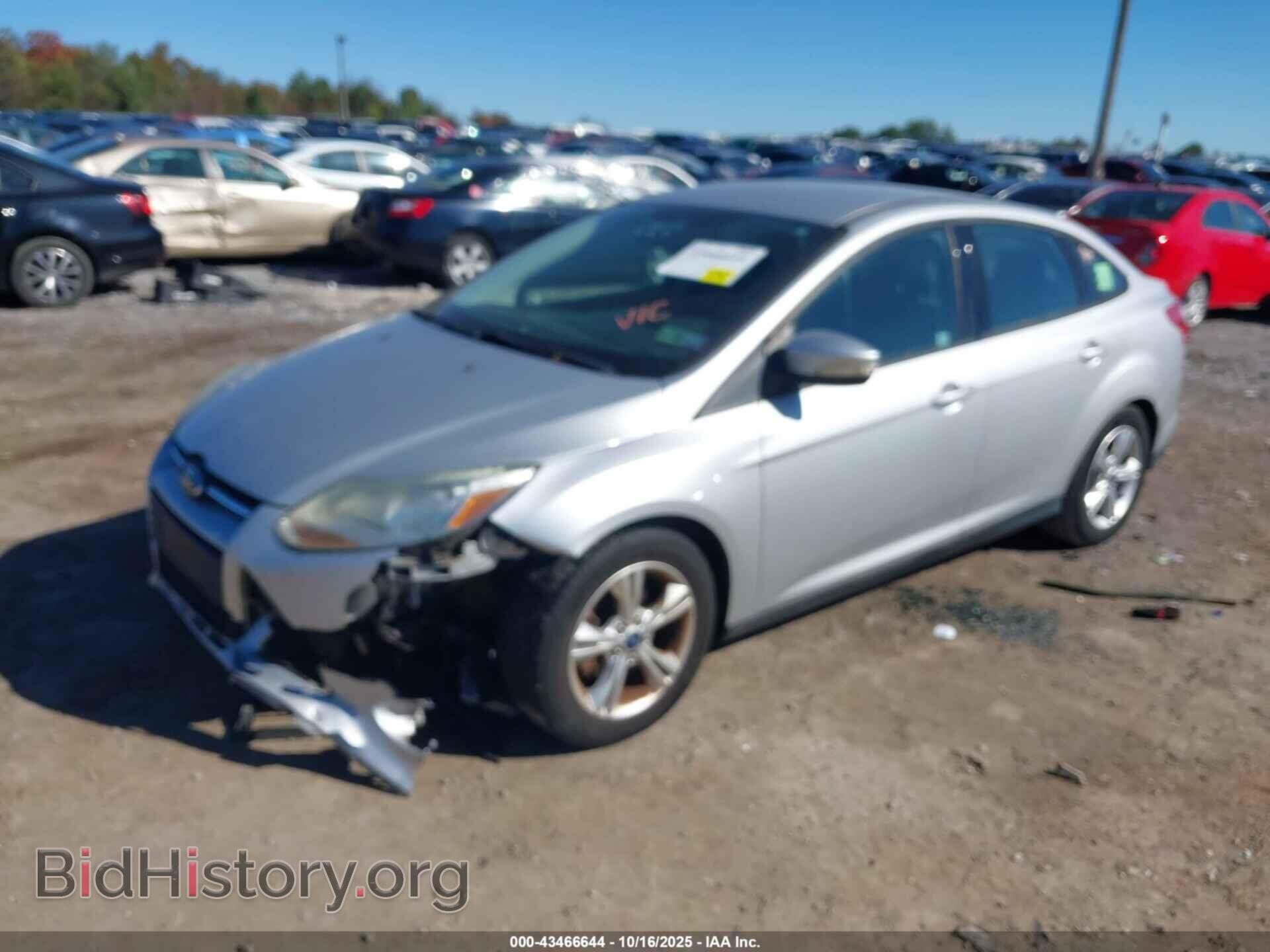 2014 FORD FOCUS - VIN: 1FADP3F25EL359332 - Фото 2