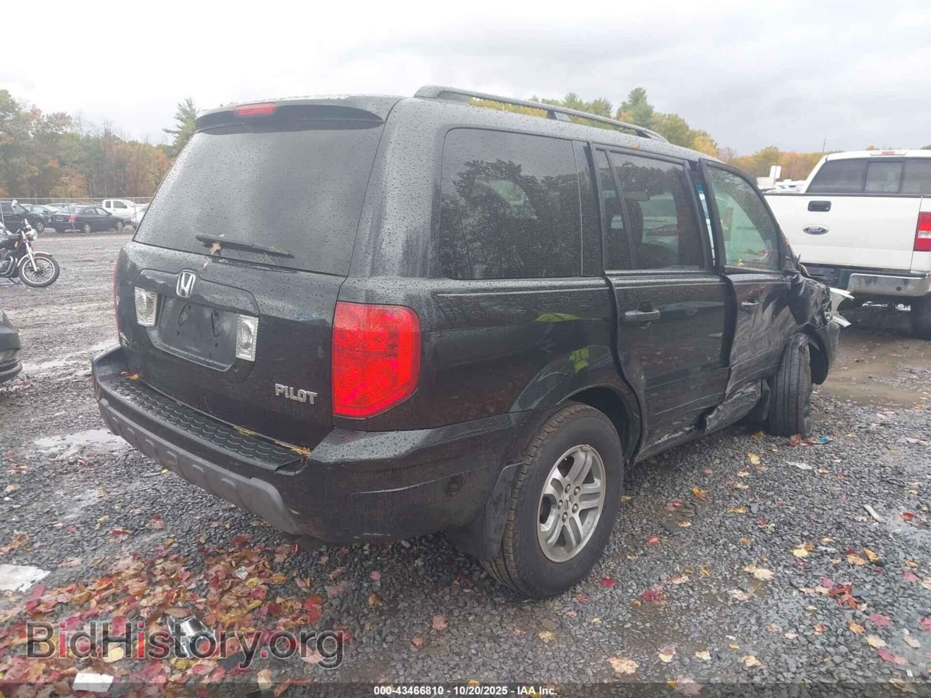 2005 HONDA PILOT - VIN: 5FNYF18555B011804 - Фото 4