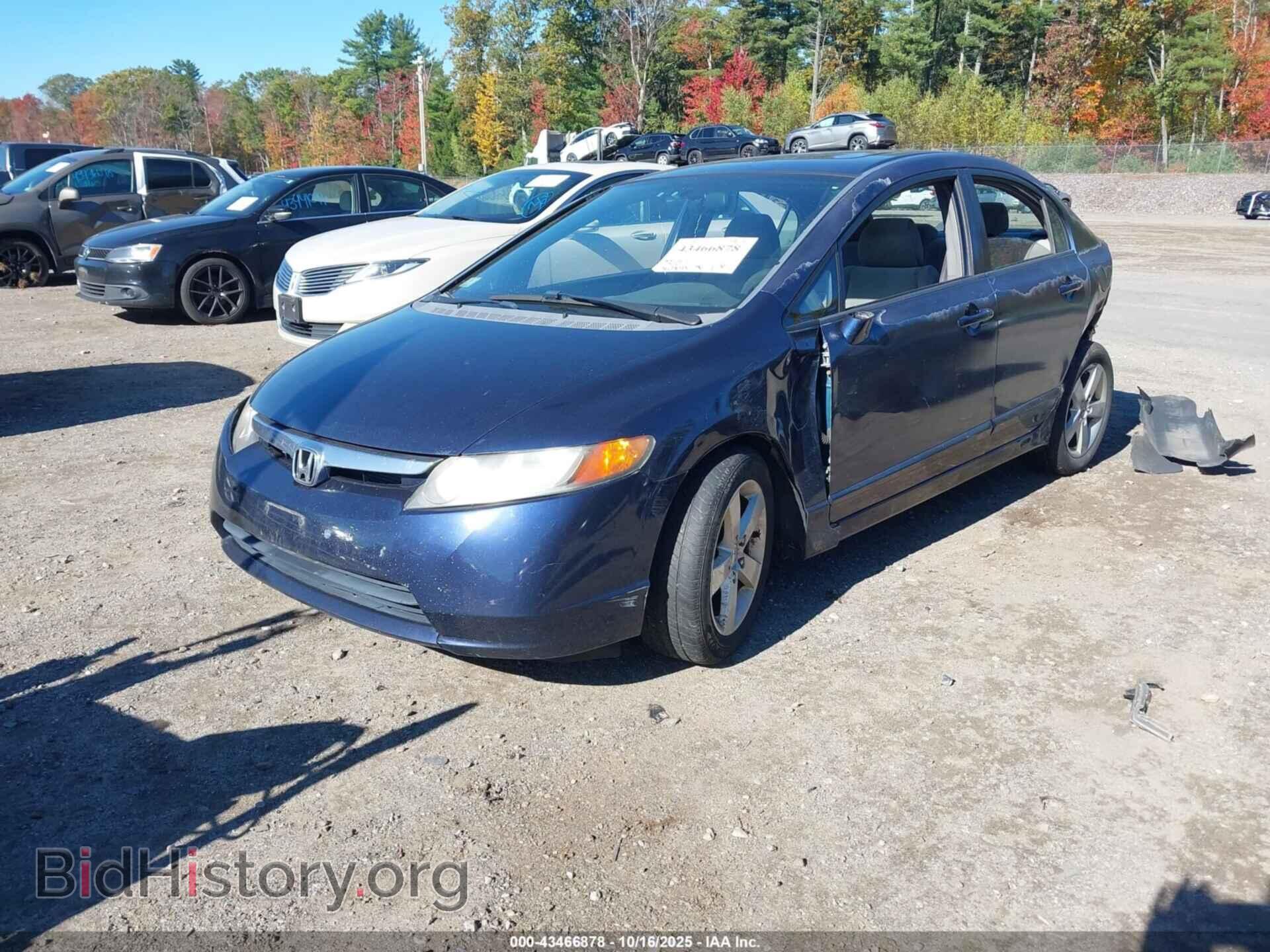 2008 HONDA CIVIC - VIN: 2HGFA16868H512848 - Фото 2