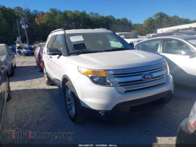 2015 Ford EXPLORER XLT, белый — VIN 1FM5K7D83FGB64492, IAAI