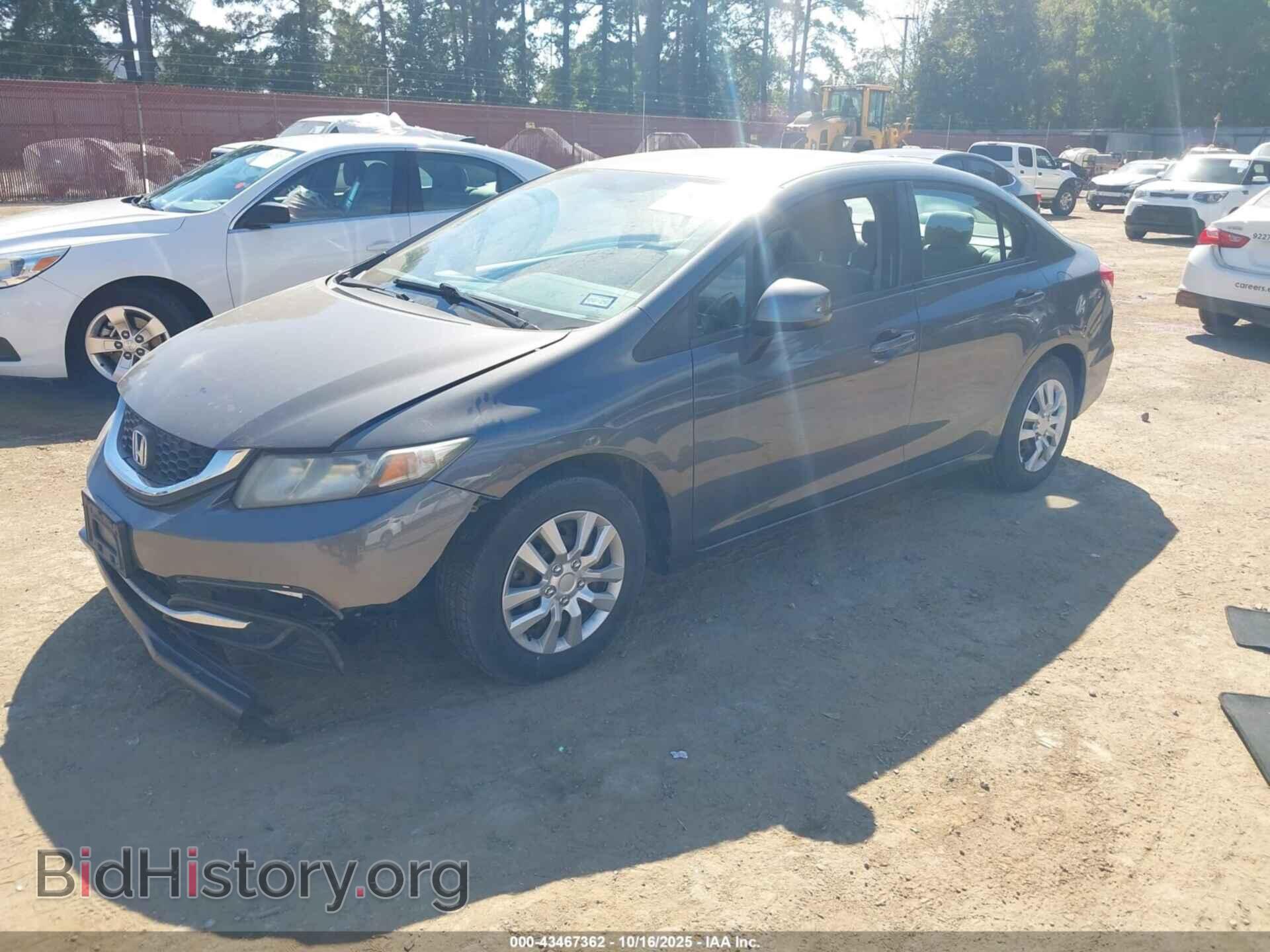 2013 HONDA CIVIC - VIN: 19XFB2F56DE260094 - Фото 2