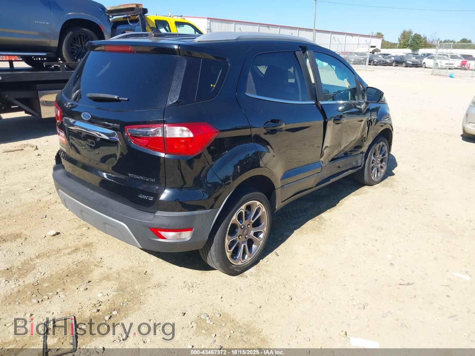 2019 FORD ECOSPORT - VIN: MAJ6S3KL2KC274370 - Фото 4