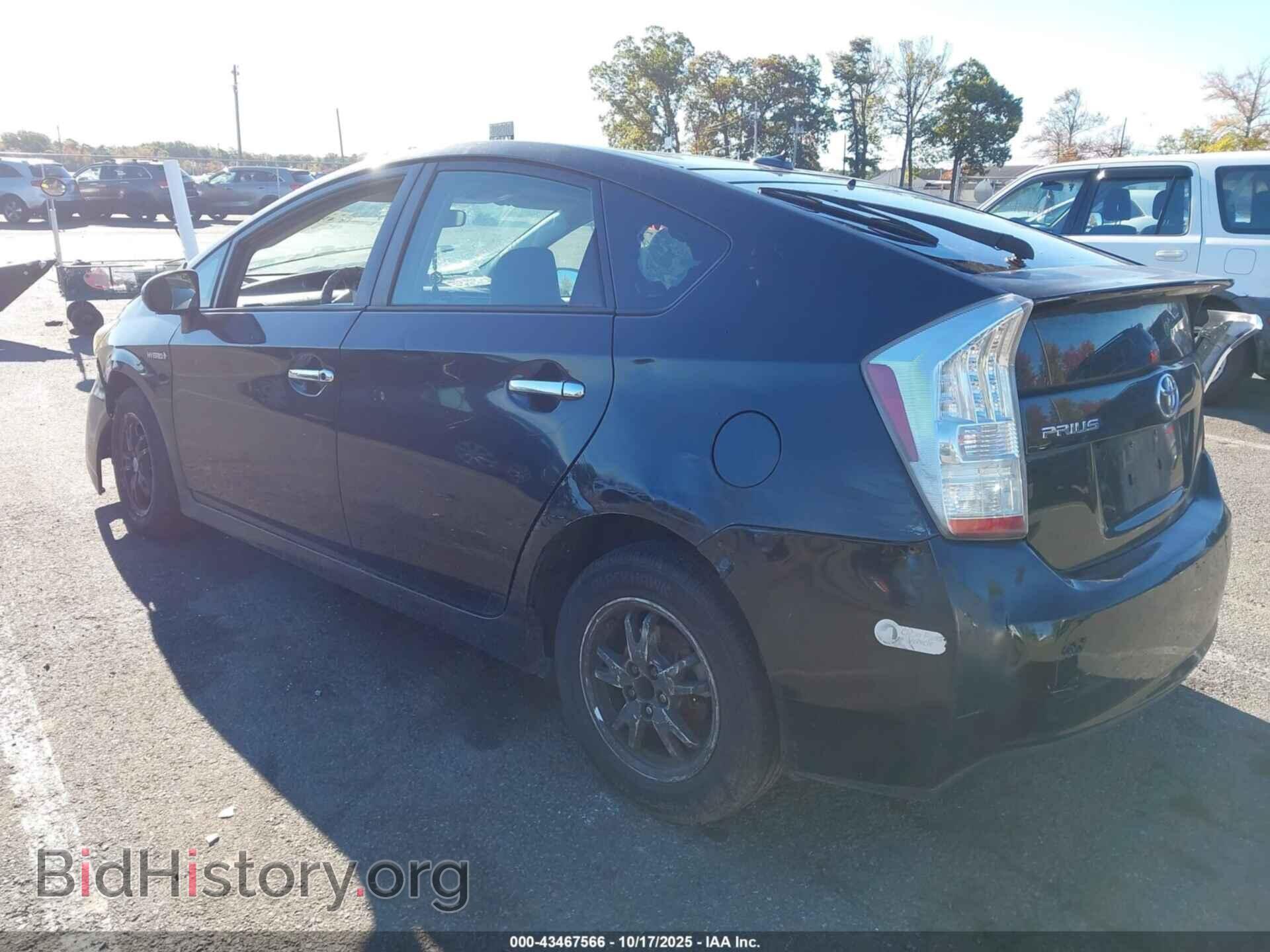 2011 TOYOTA PRIUS - VIN: JTDKN3DU8B0265390 - Фото 3