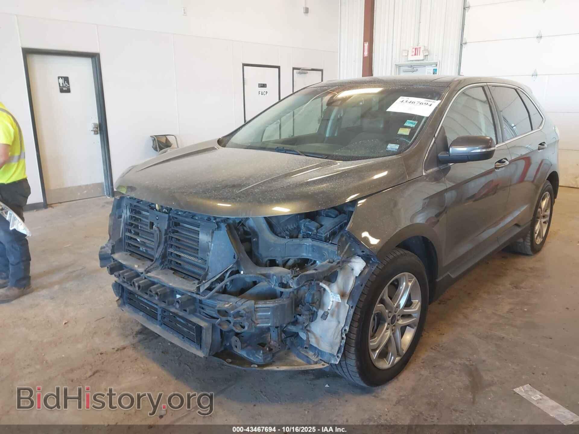 2016 FORD EDGE - VIN: 2FMPK4K92GBB63183 - Фото 2