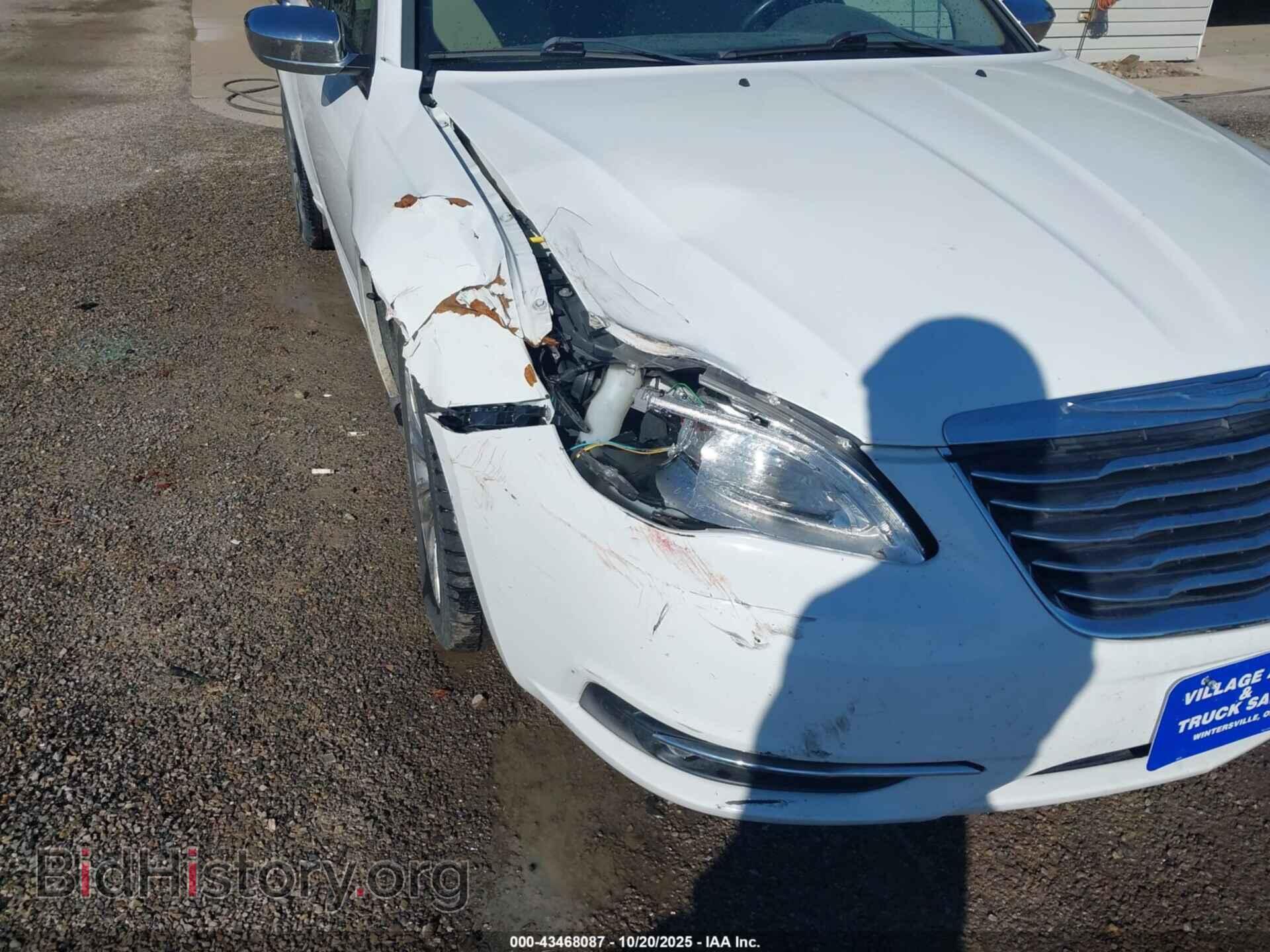 2012 CHRYSLER 200 - VIN: 1C3CCBCBXCN257319 - Фото 6