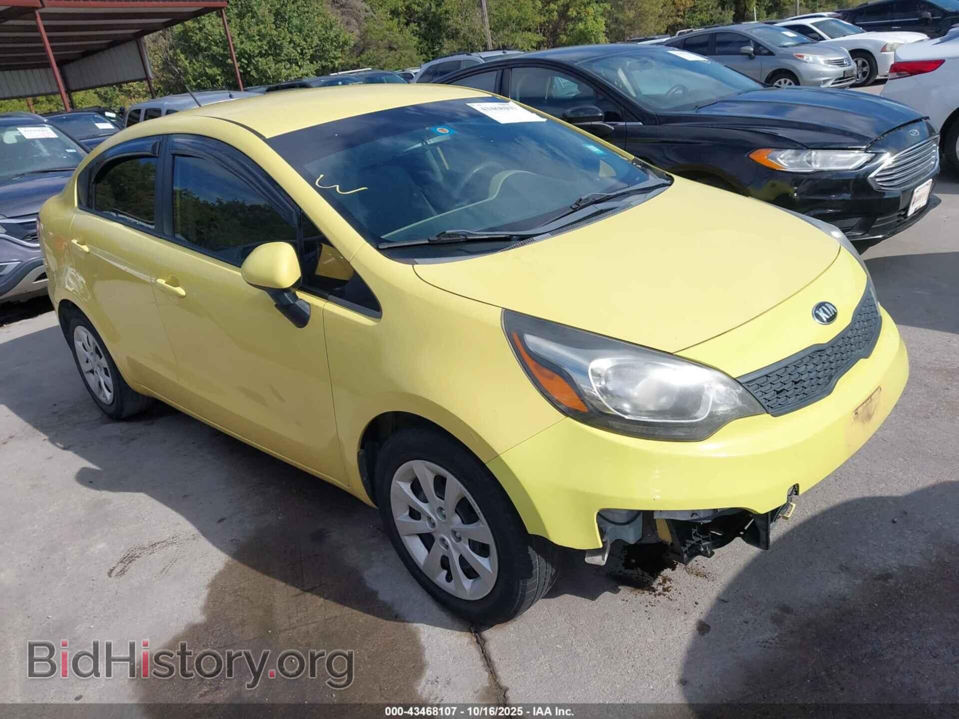 Фотография KNADM4A33G6561626 - KIA RIO 2016
