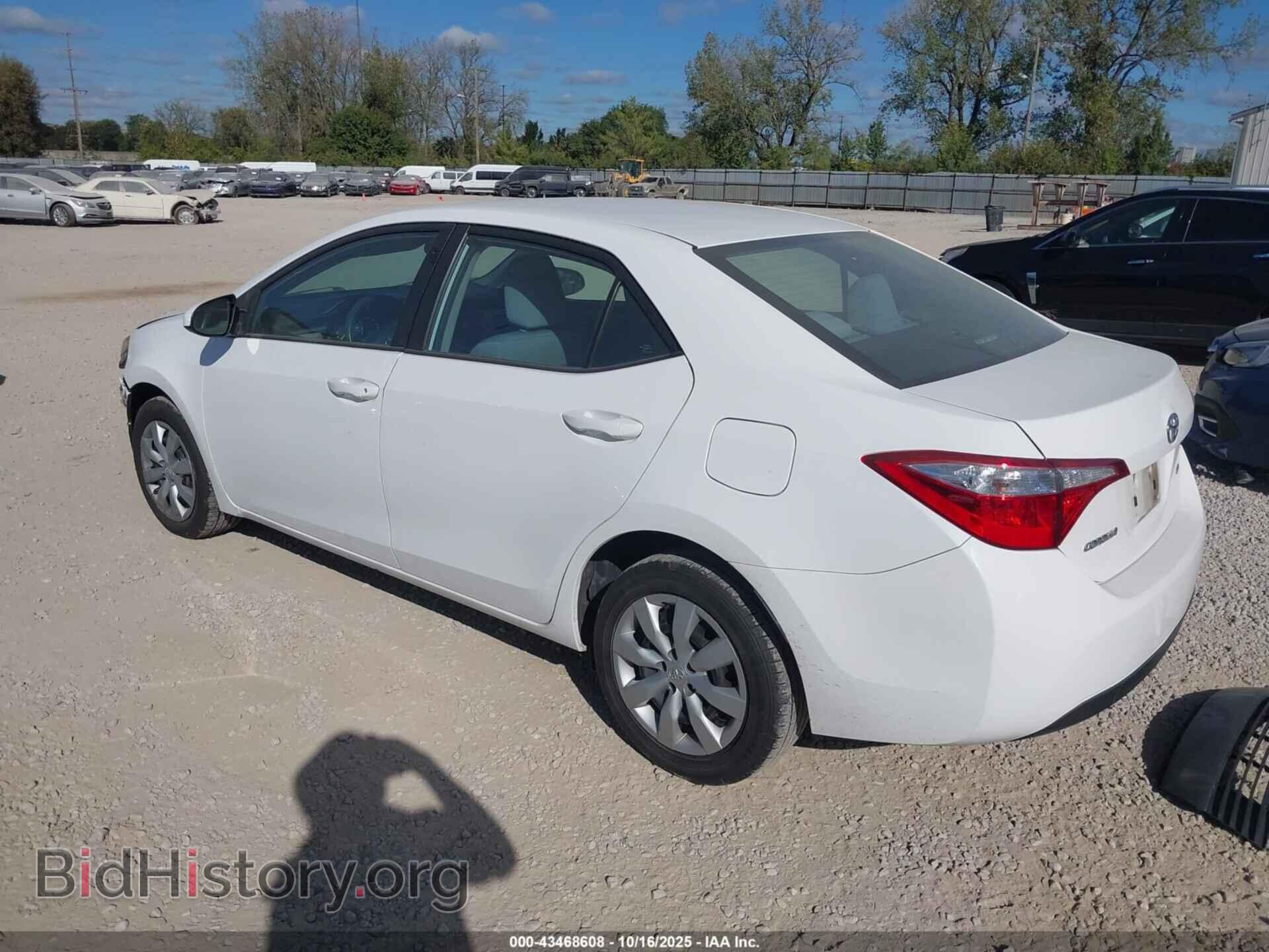 2014 TOYOTA COROLLA - VIN: 2T1BURHE6EC086171 - Фото 3