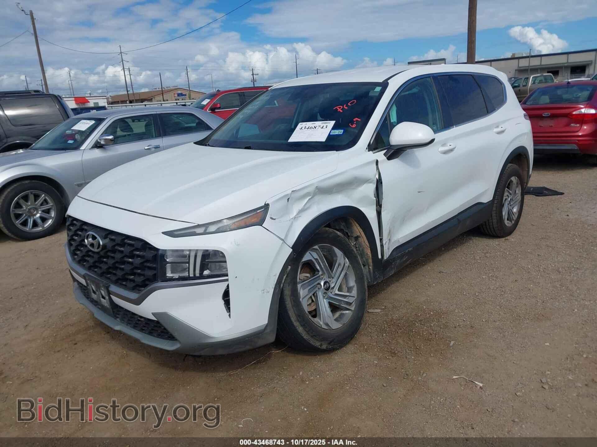 2021 HYUNDAI SANTA FE - VIN: 5NMS14AJ1MH320146 - Фото 2