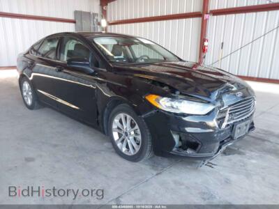 2019 Ford FUSION SE, black — VIN 3FA6P0HD6KR149342, IAAI