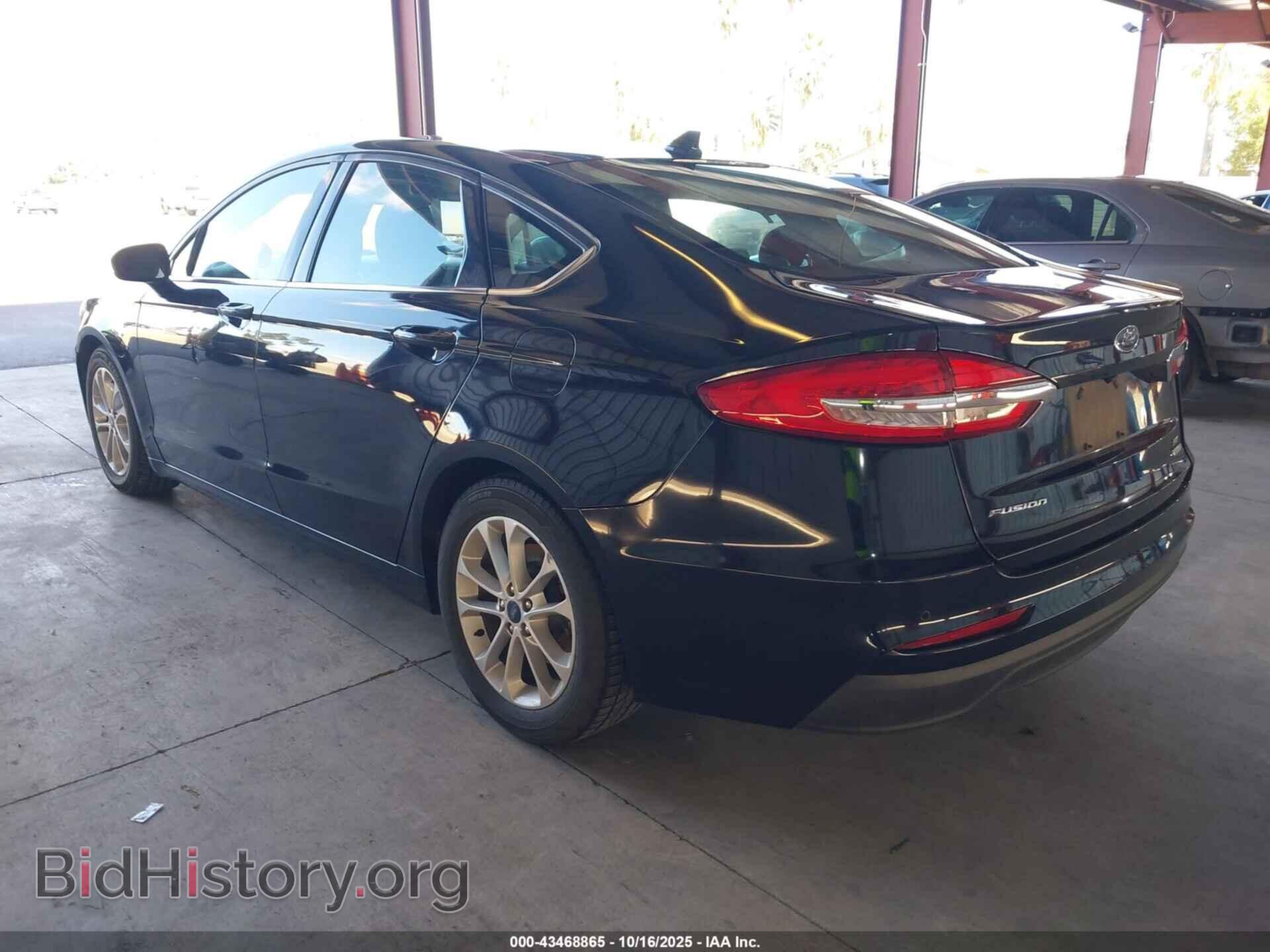 2019 FORD FUSION - VIN: 3FA6P0HD6KR149342 - Фото 3
