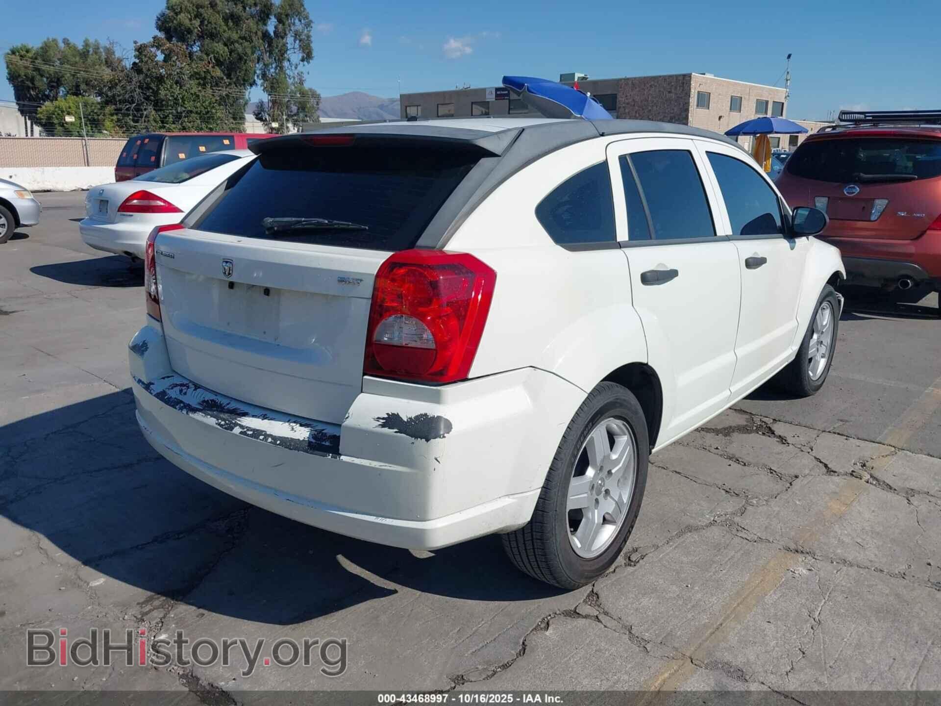 2008 DODGE CALIBER - VIN: 1B3HB48B38D508575 - Фото 4